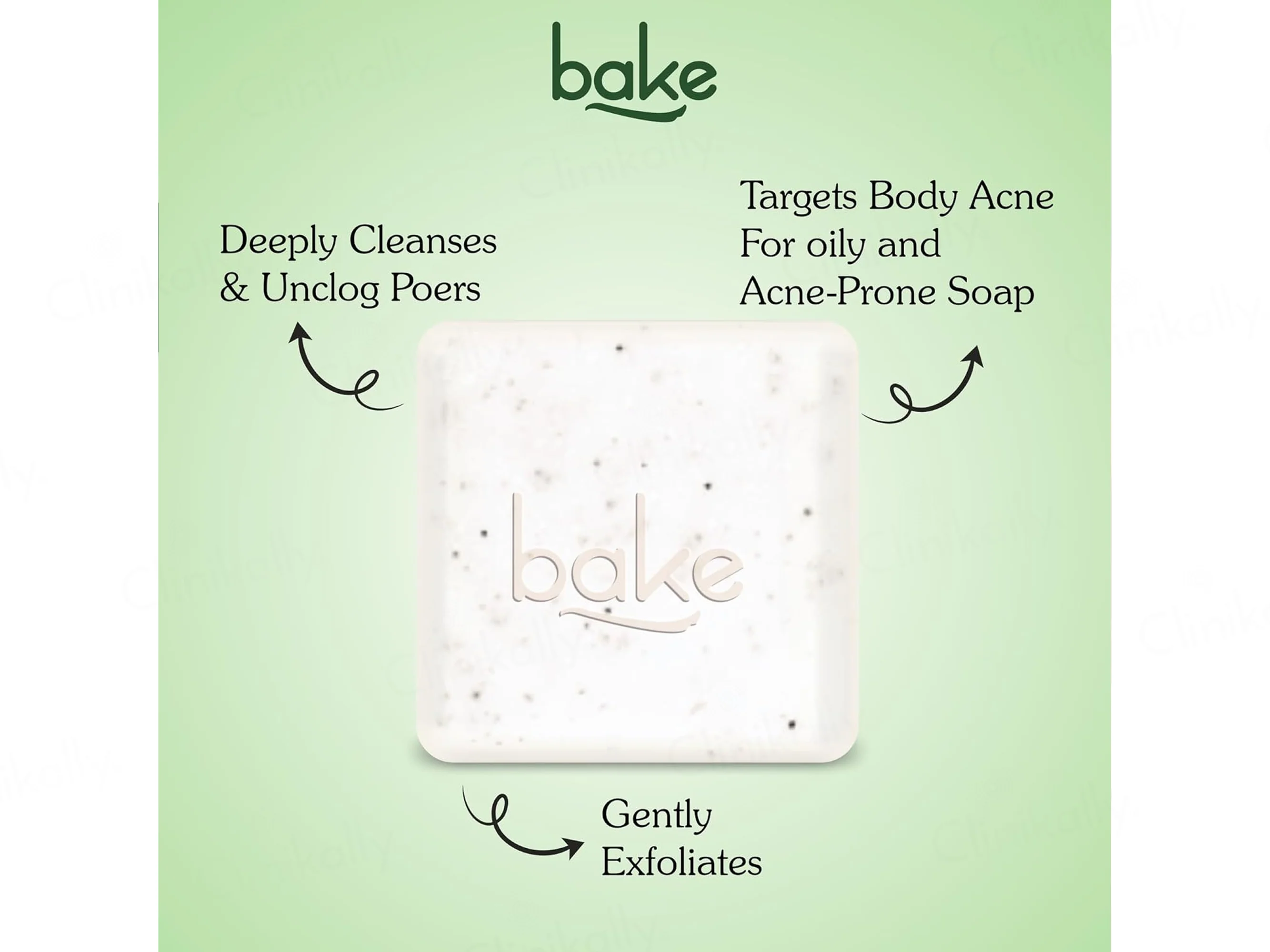 Bake 2% Salicylic Acid + Benzoyl Peroxide Body Acne Clearing Soap (Pack Of 2) - Image 3