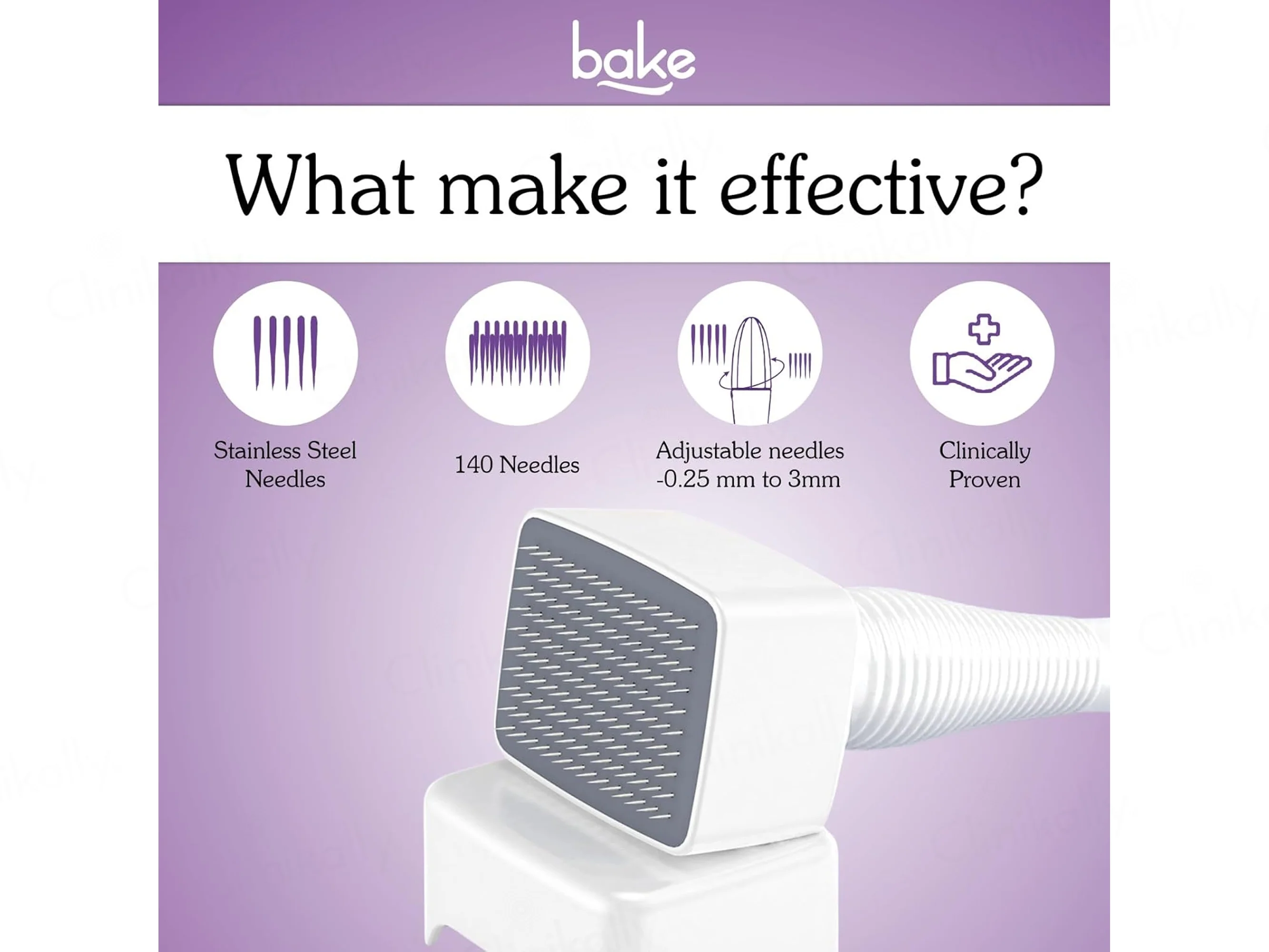 Bake Derma Stamp Microneedling Device Kit - Image 4