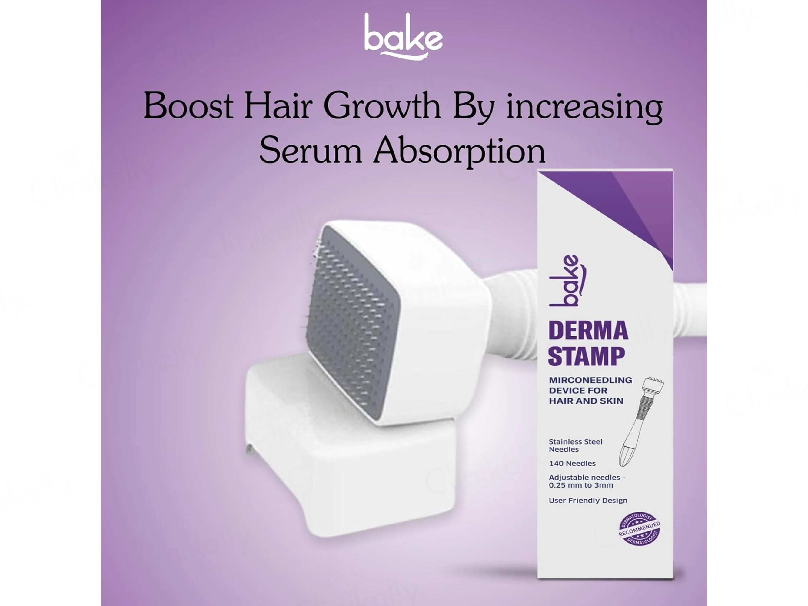 Bake Derma Stamp Microneedling Device Kit - Image 5