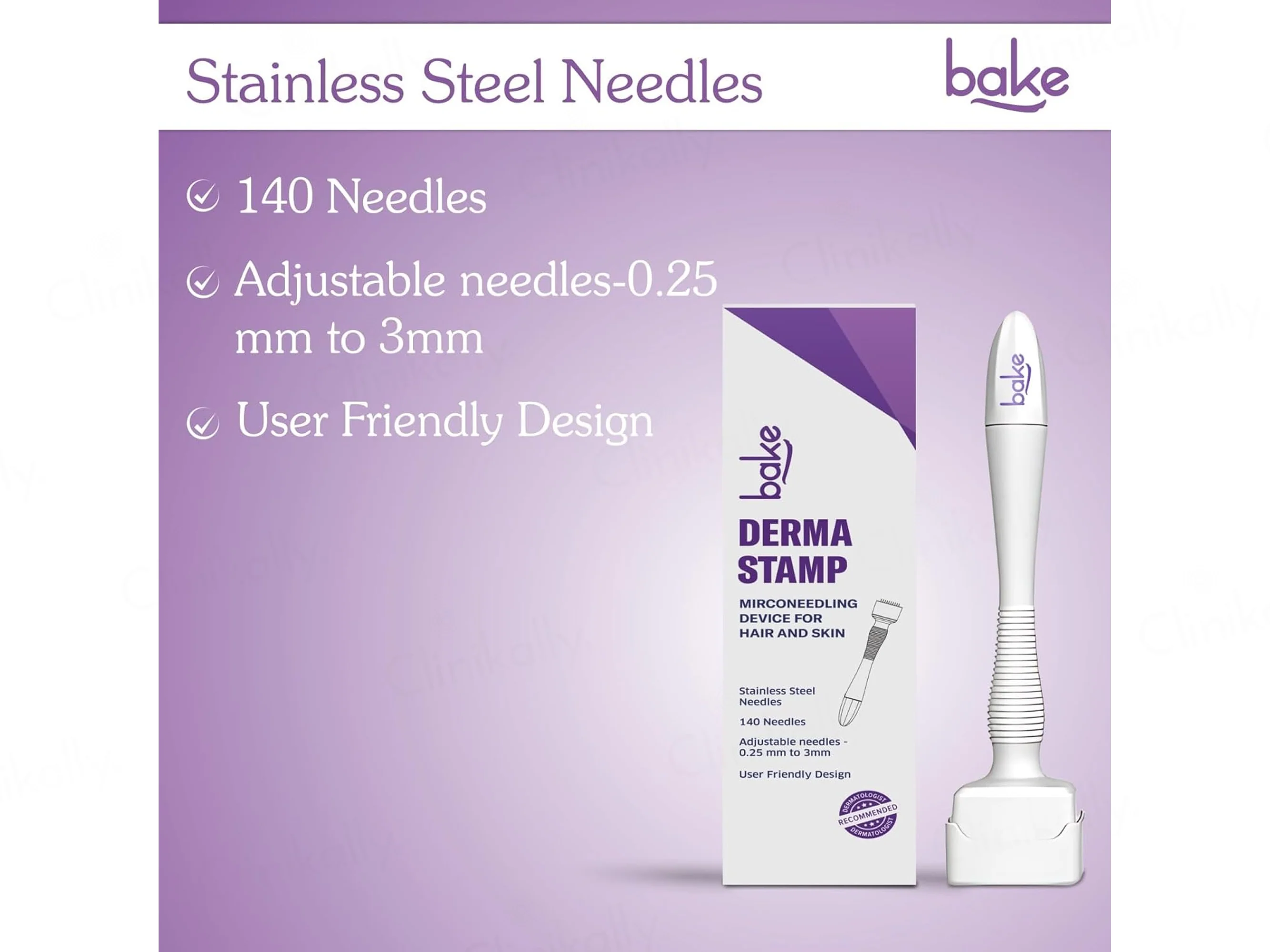 Bake Derma Stamp Microneedling Device Kit - Image 9