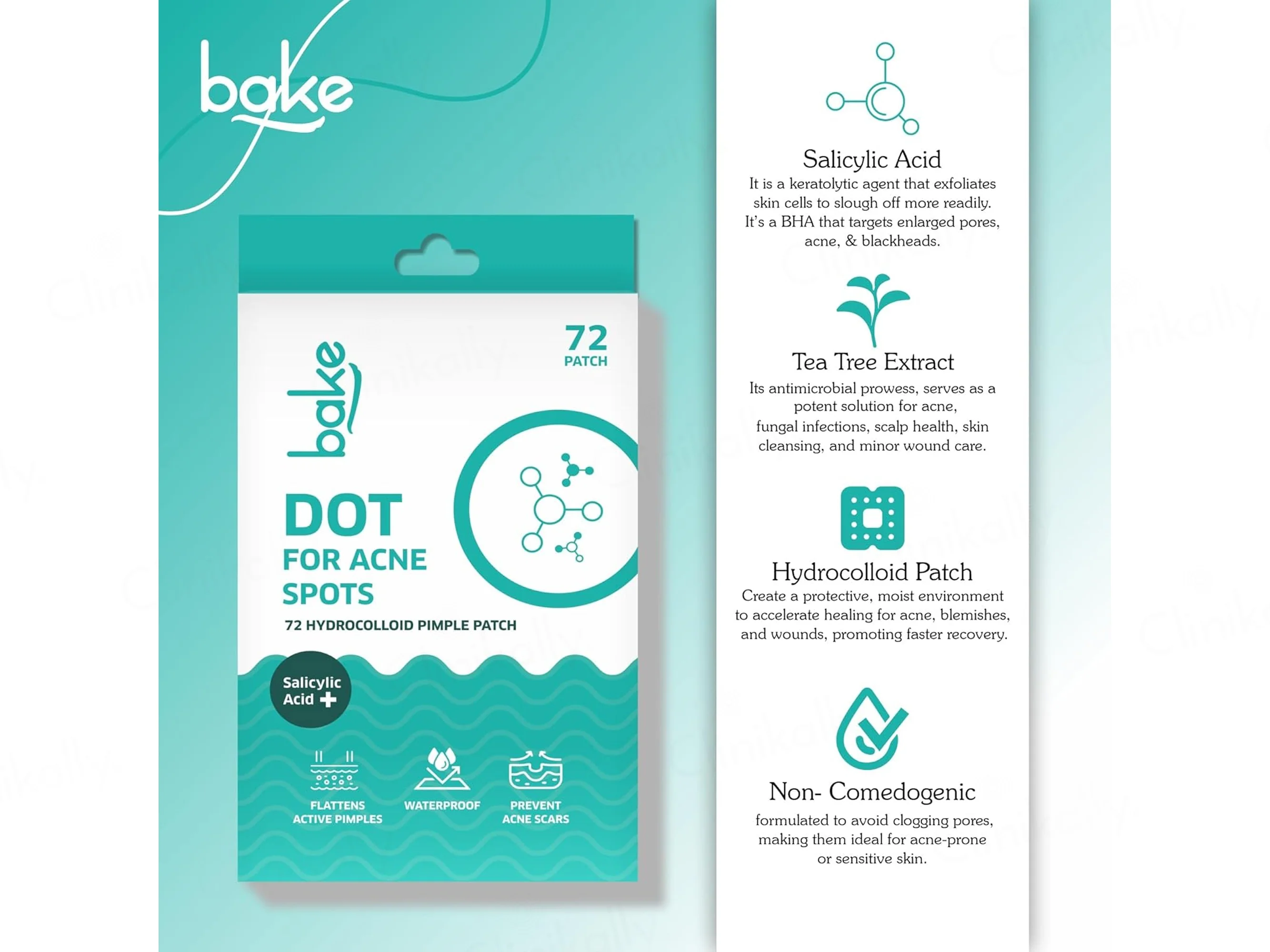 Bake Salicylic Acid Dot Acne Patch - Image 6
