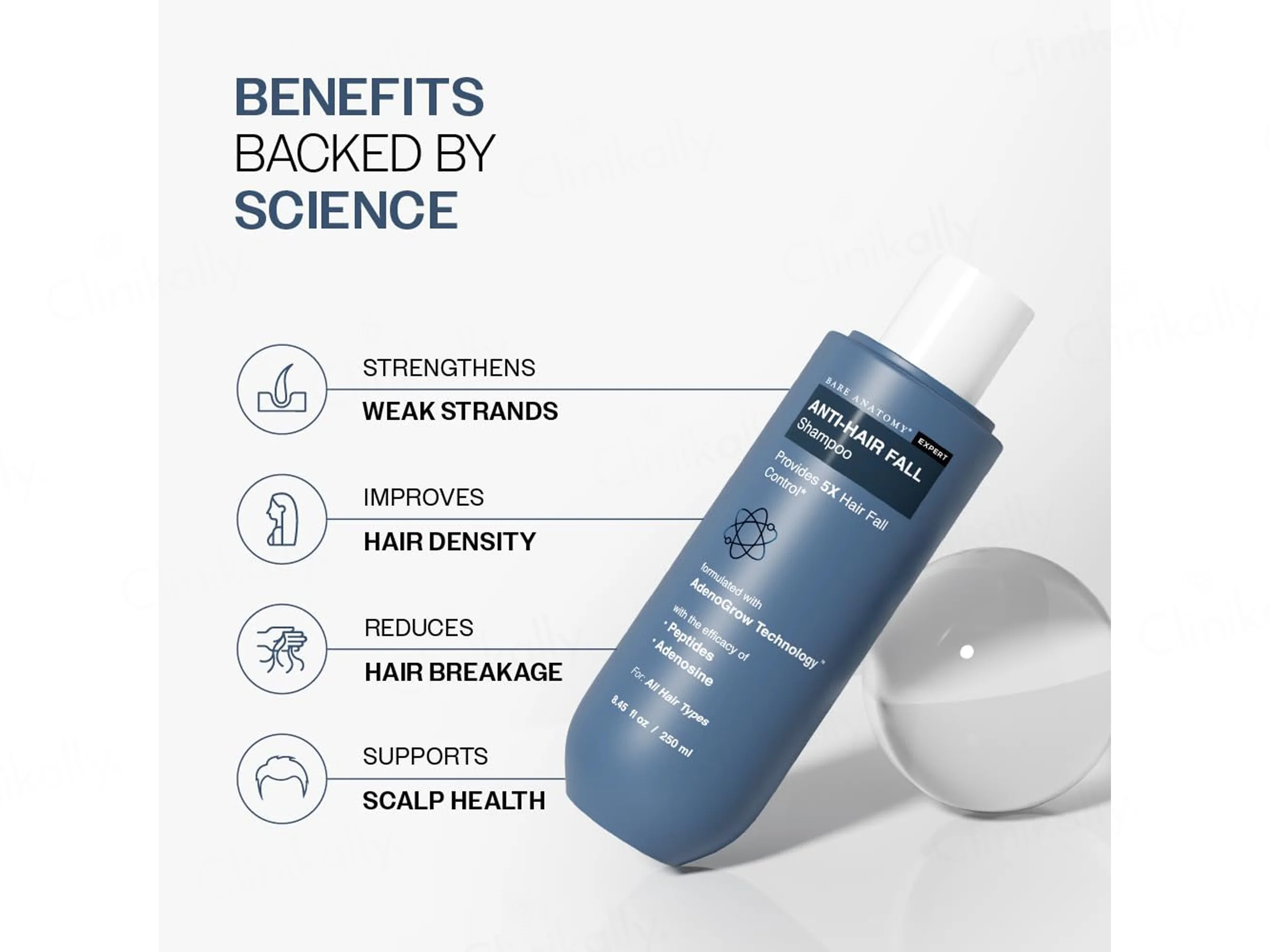 Bare Anatomy Anti-Hair Fall Shampoo - Image 4