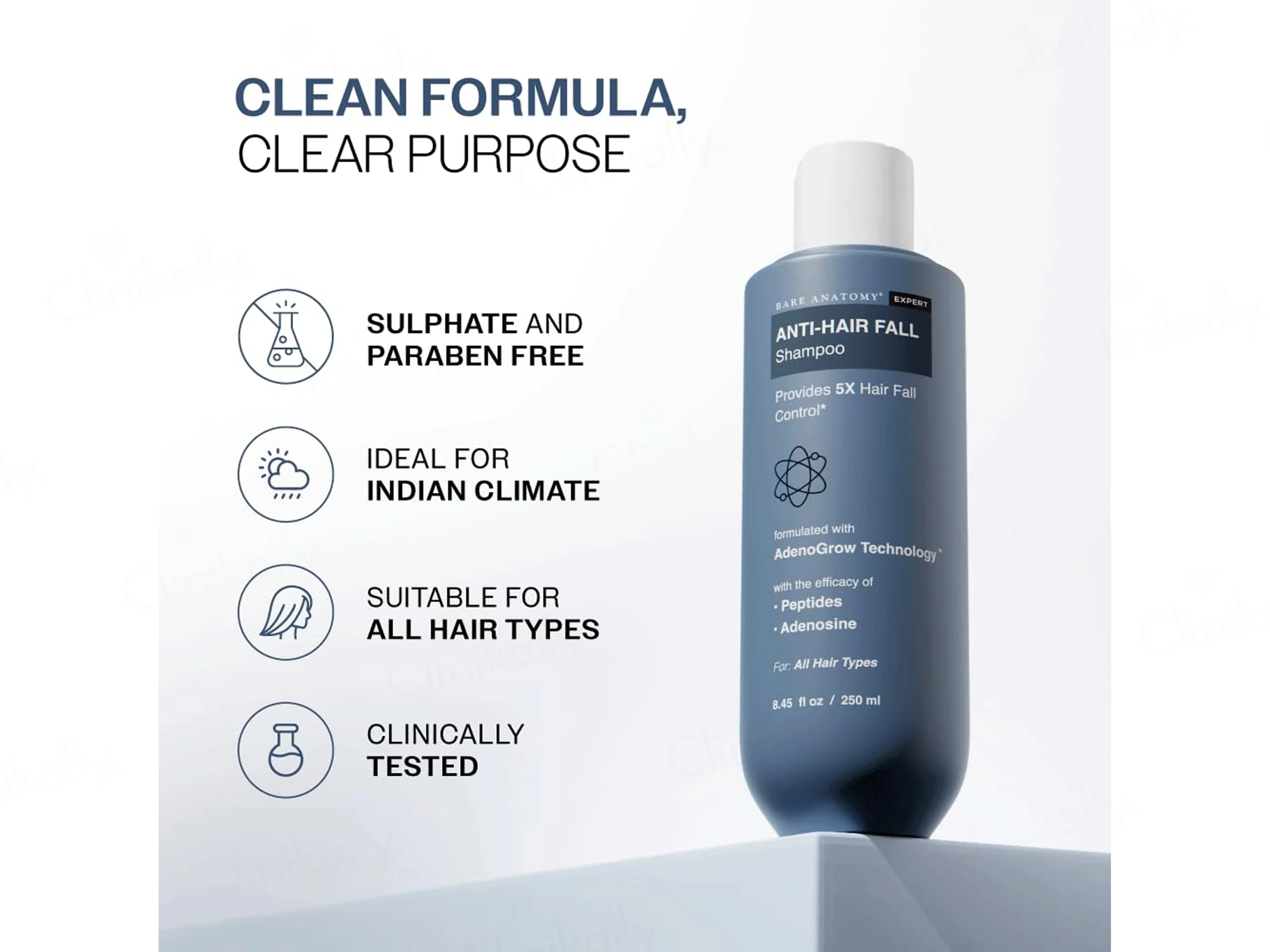 Bare Anatomy Anti-Hair Fall Shampoo - Image 7