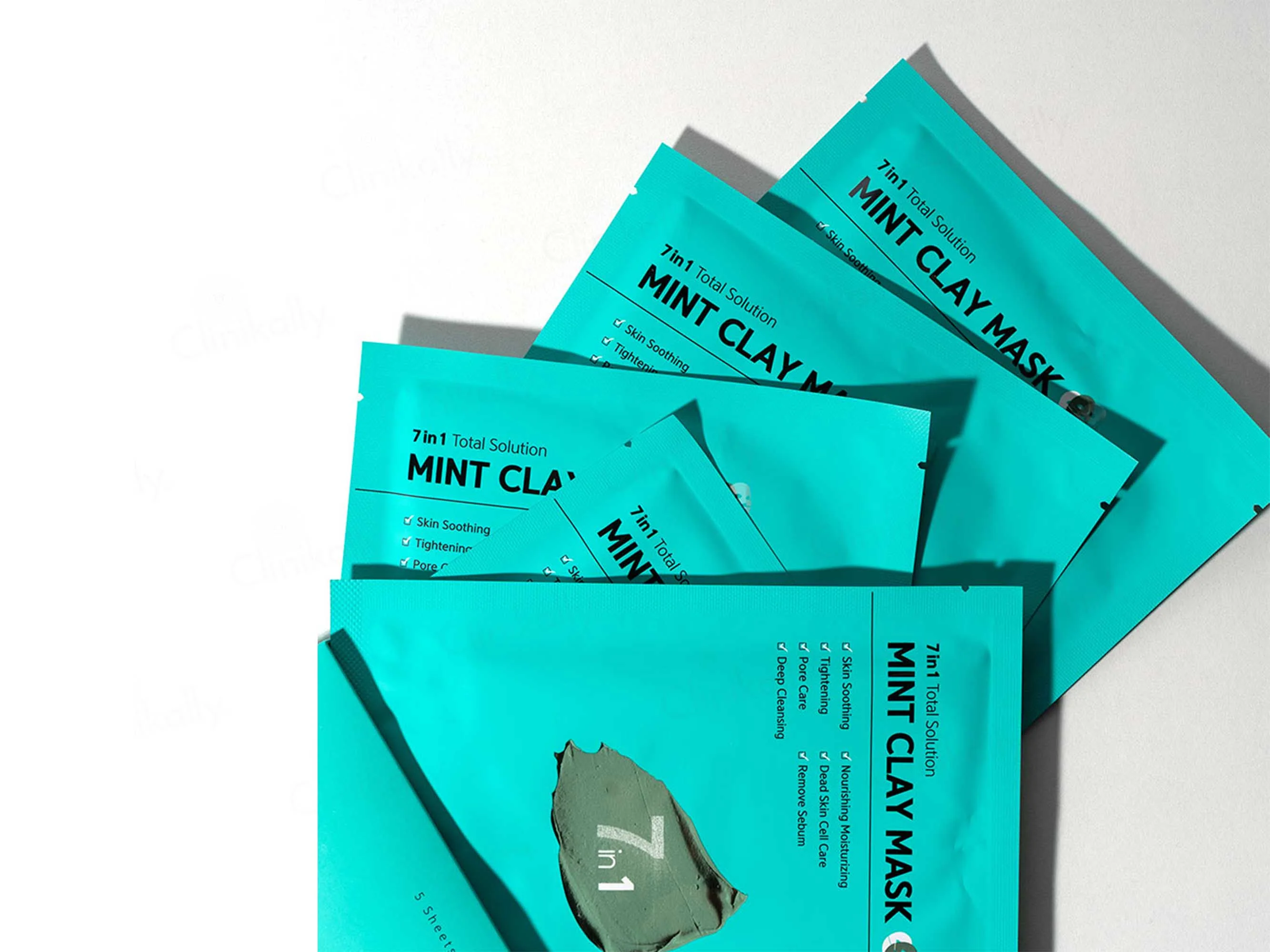 Barulab 7 in 1 Total Solution Mint Clay Sheet Mask - Image 4