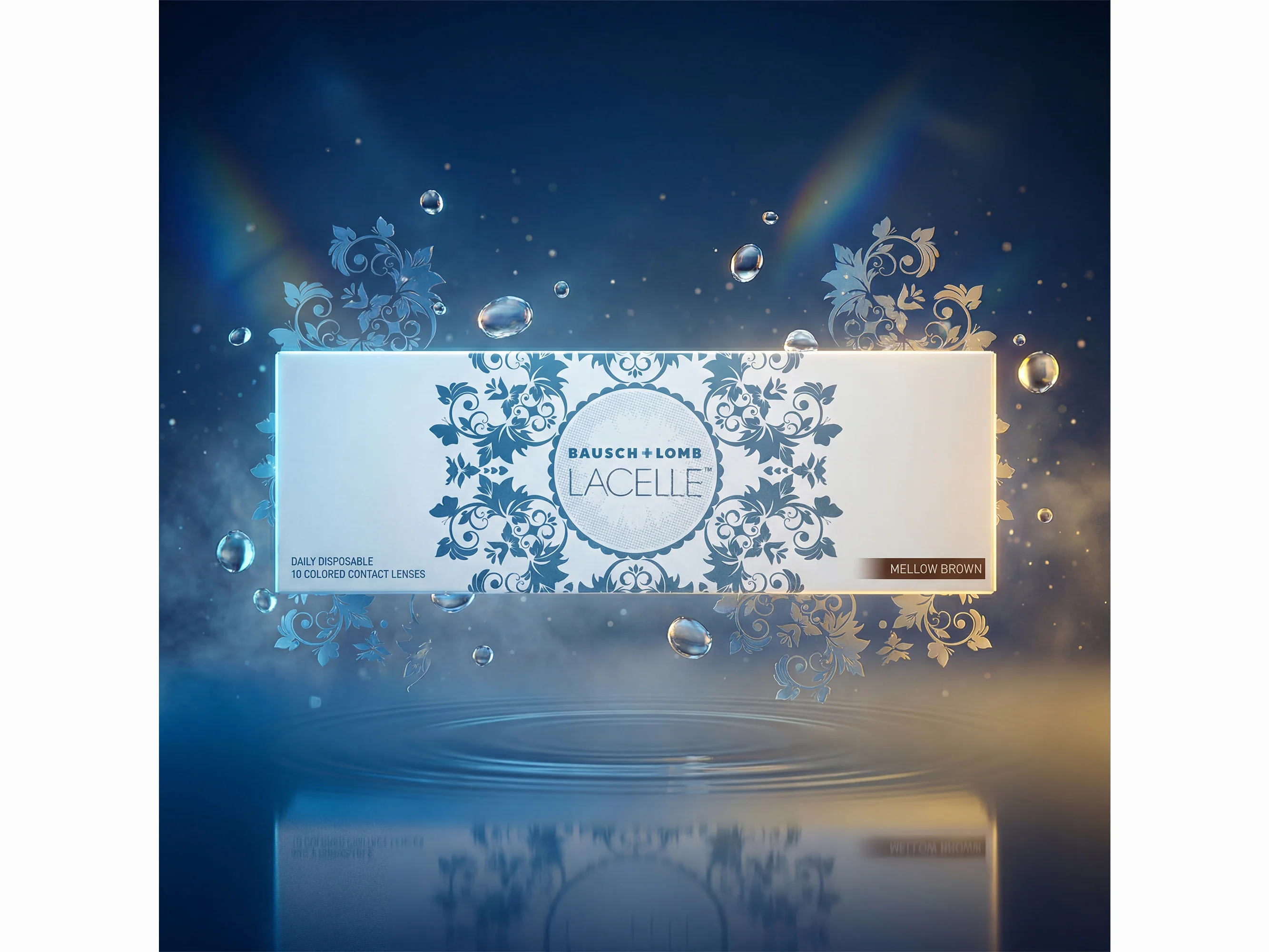 Bausch & Lomb Lacelle Daily Disposable Colored Contact Lens - Mellow Brown - Image 5