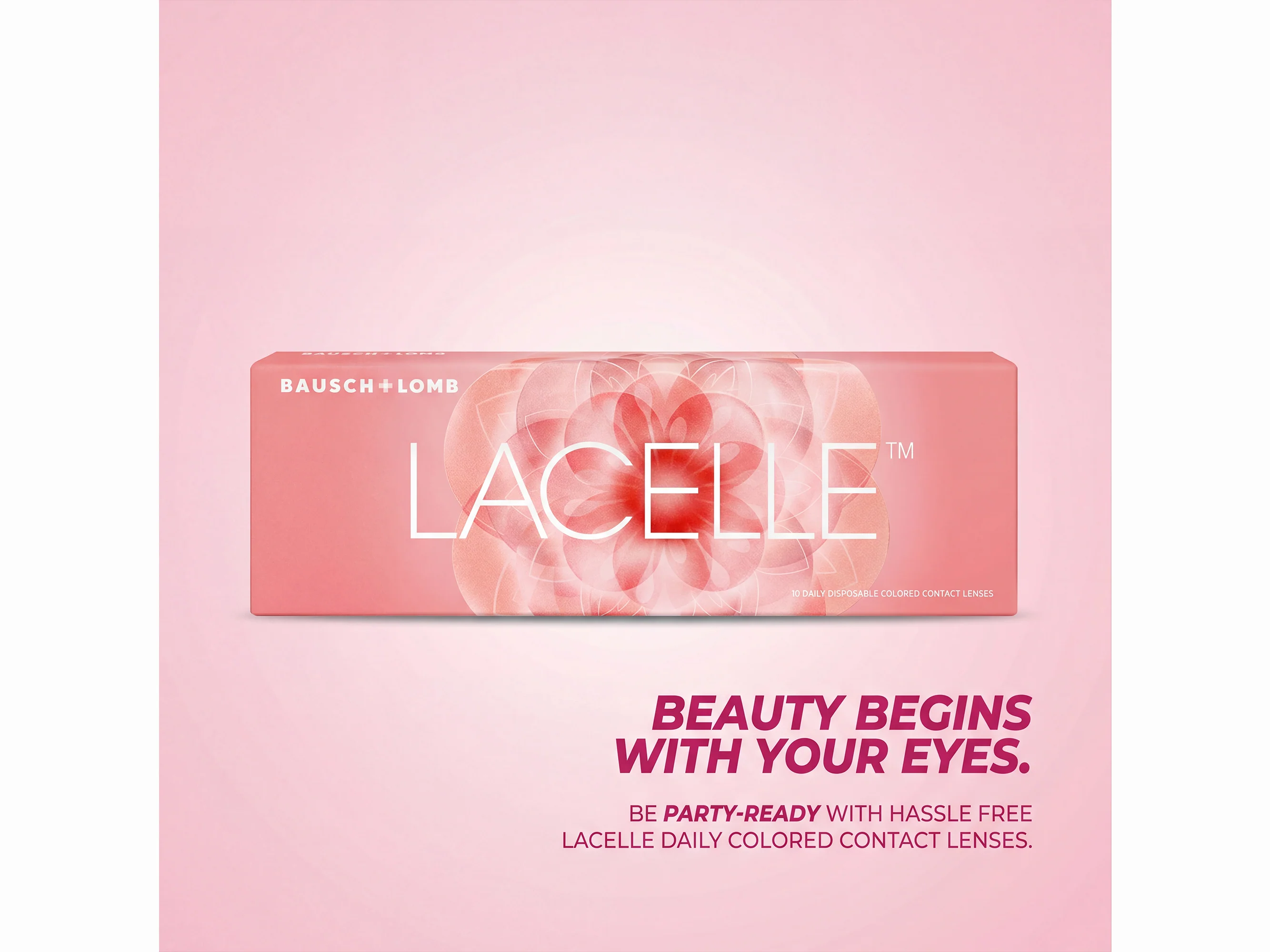 Bausch & Lomb Lacelle Daily Disposable Colored Contact Lens - Merry Mocha - Image 3