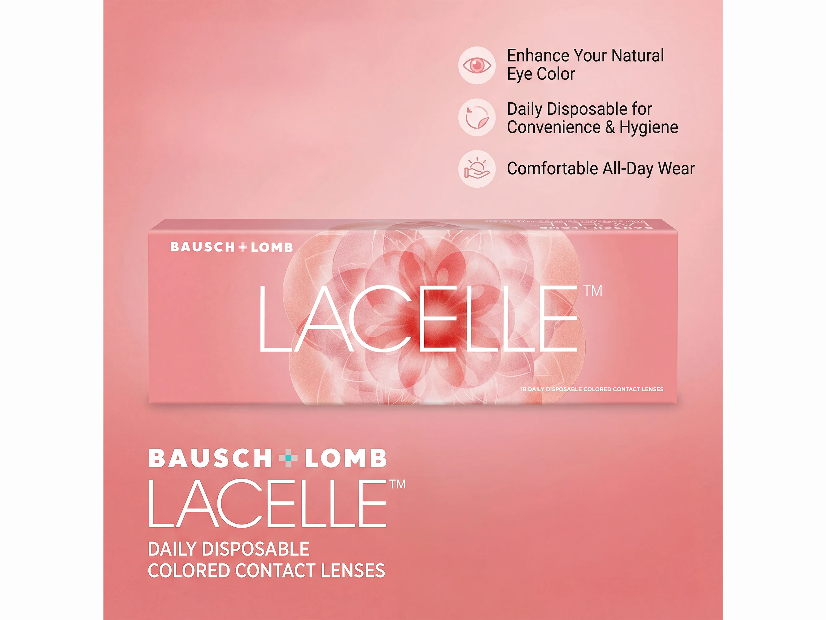 Bausch & Lomb Lacelle Daily Disposable Colored Contact Lens - Spotlight Brown - Image 4