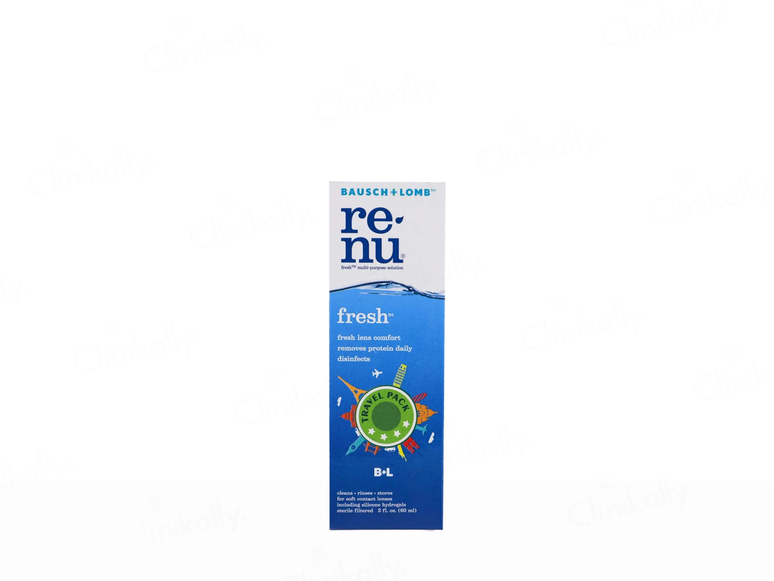 Bausch & Lomb Renu Fresh Multi-Purpose Contact Lens Solution - Image 3