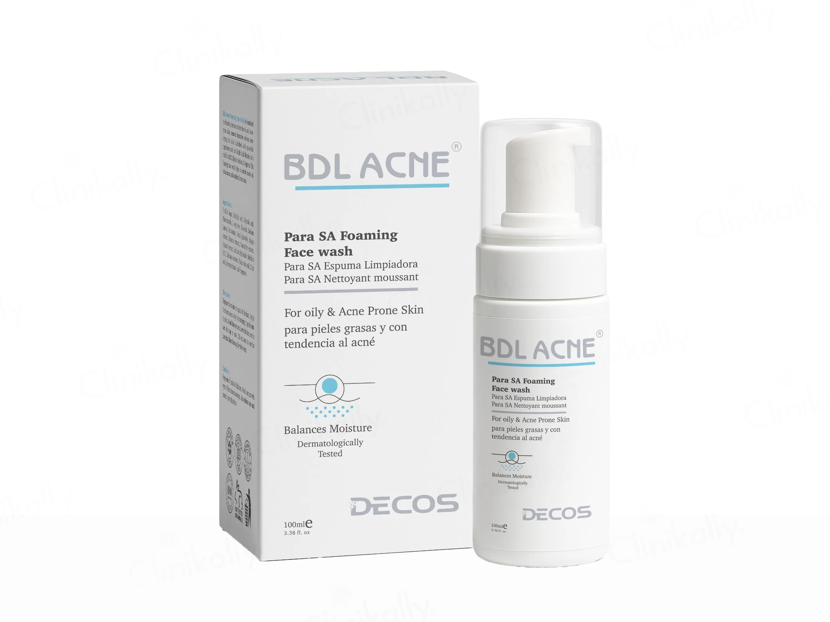BDL Acne Para SA Foaming Face Wash