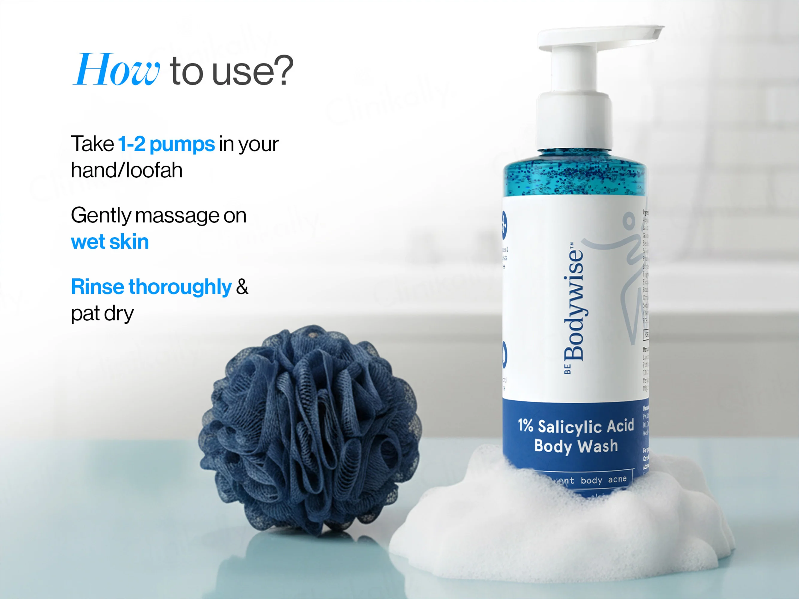 Be Bodywise 1% Salicylic Acid Body Wash - Image 7