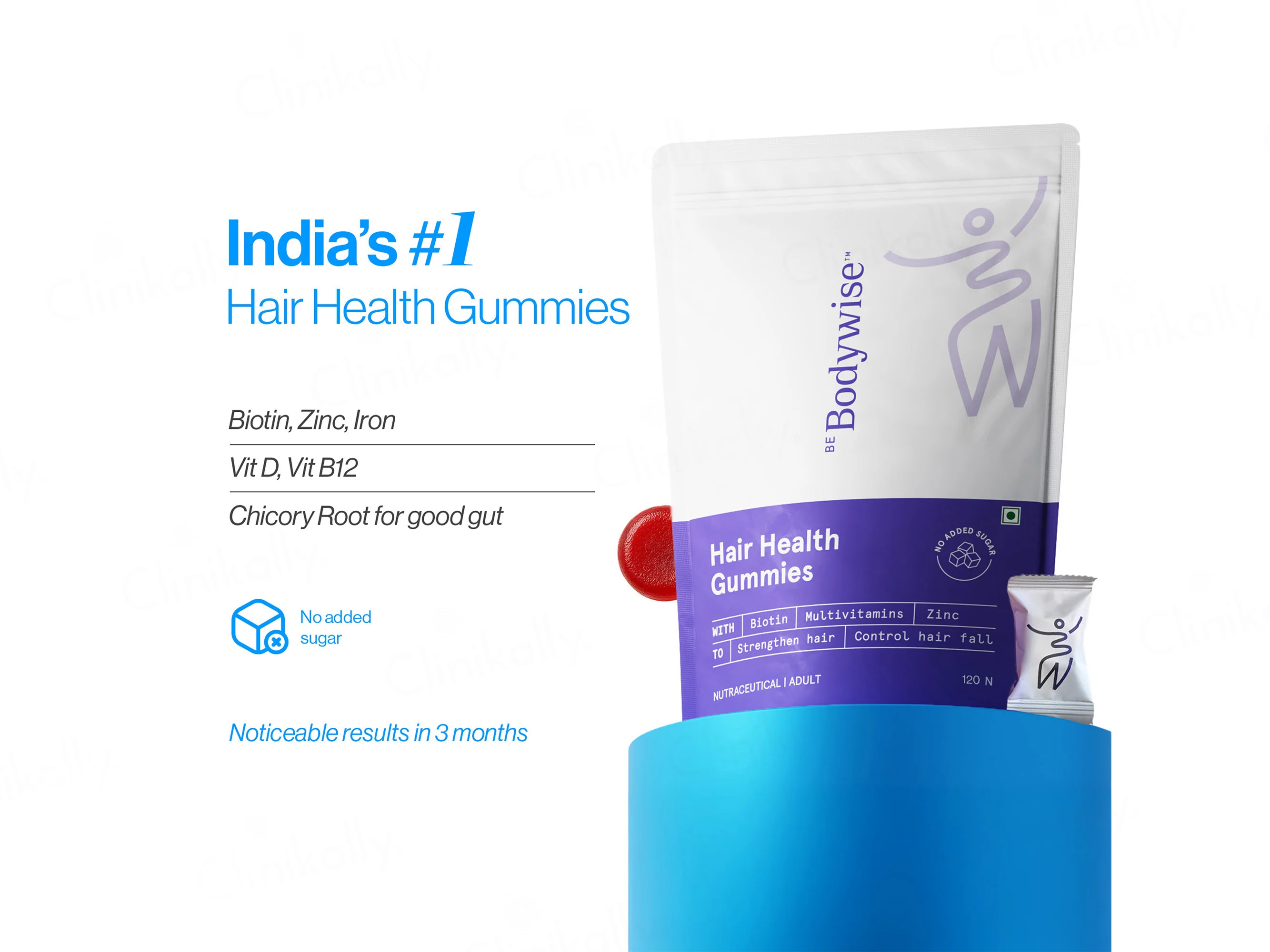Be Bodywise Hair Health Gummies - Image 10