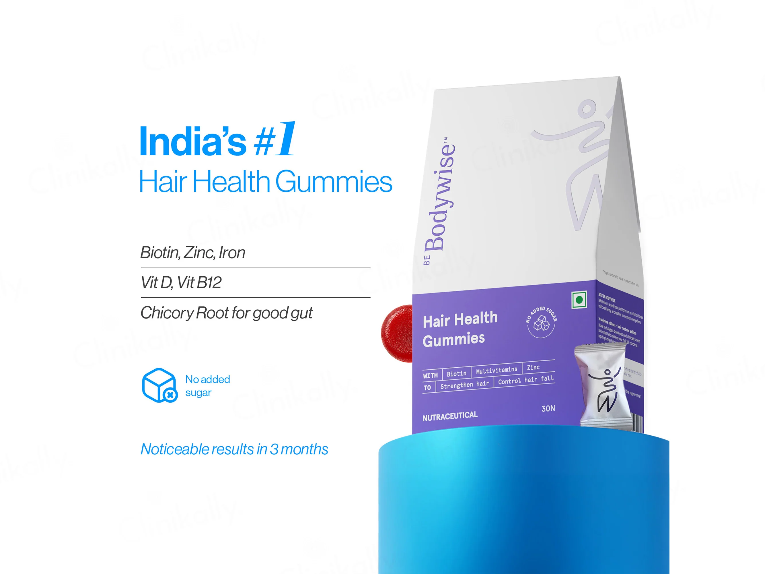 Be Bodywise Hair Health Gummies - Image 4