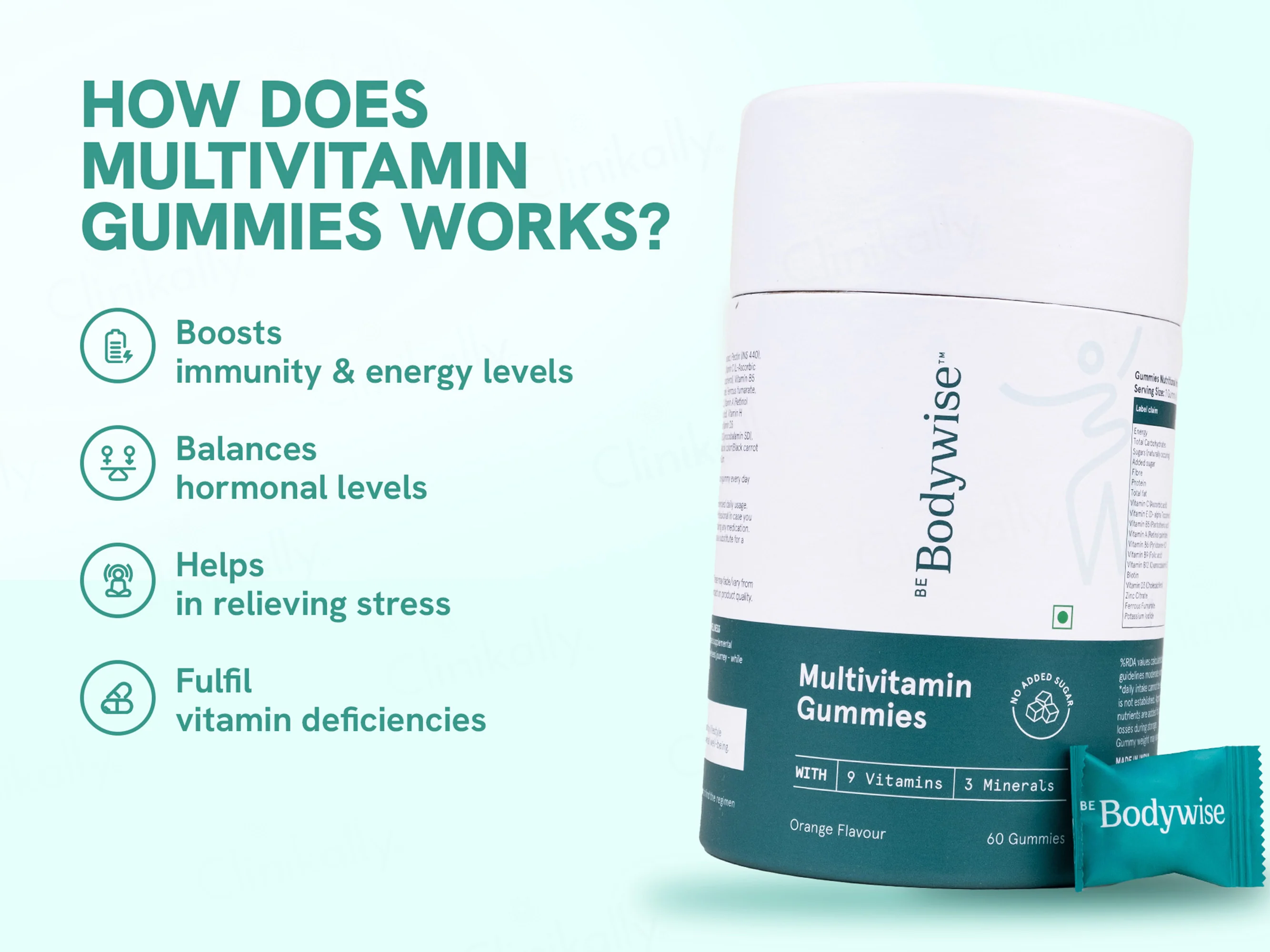 Be Bodywise Multivitamin Gummies - Image 5