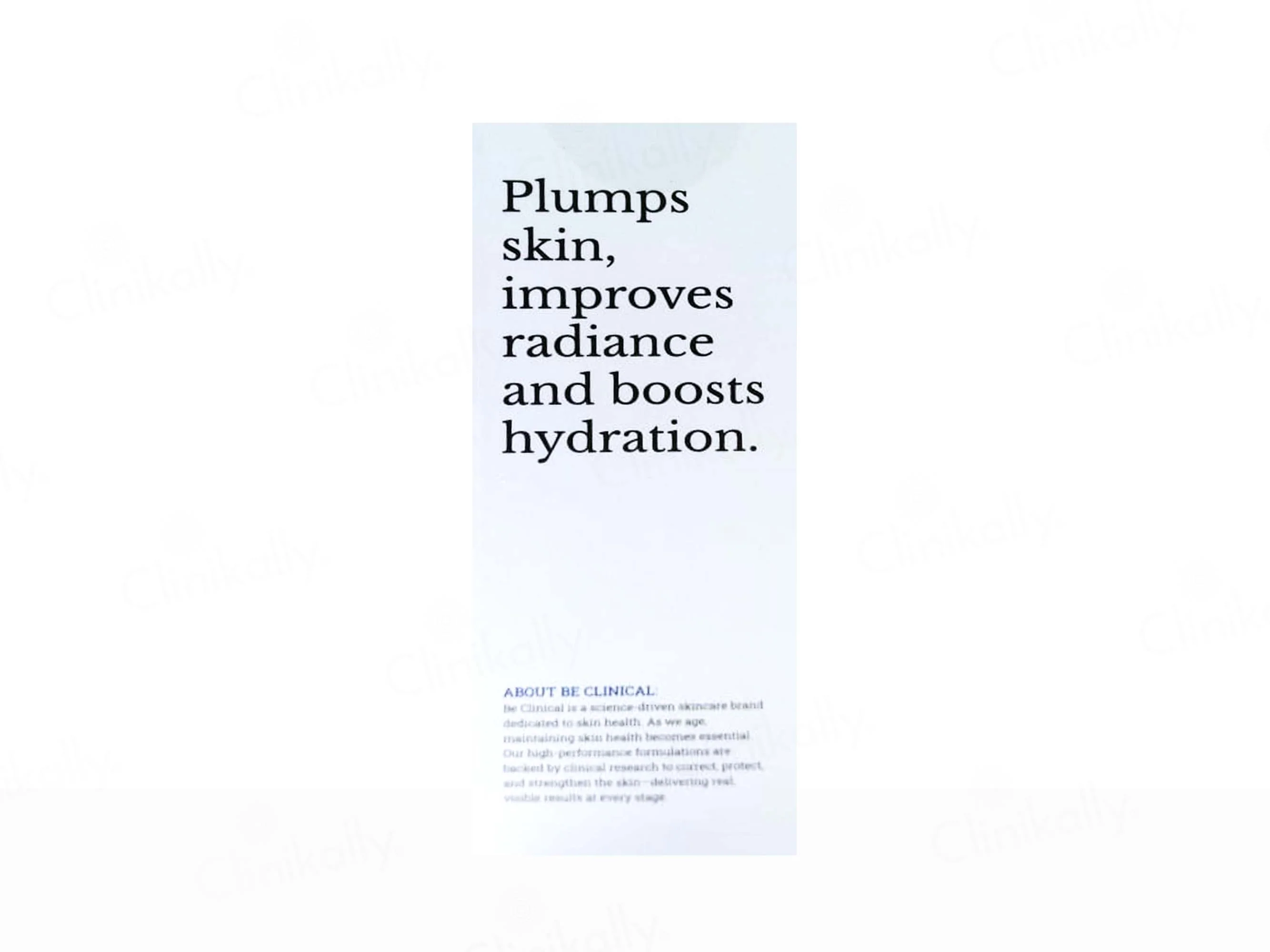 Be Clinical PlumpX Serum - Image 3