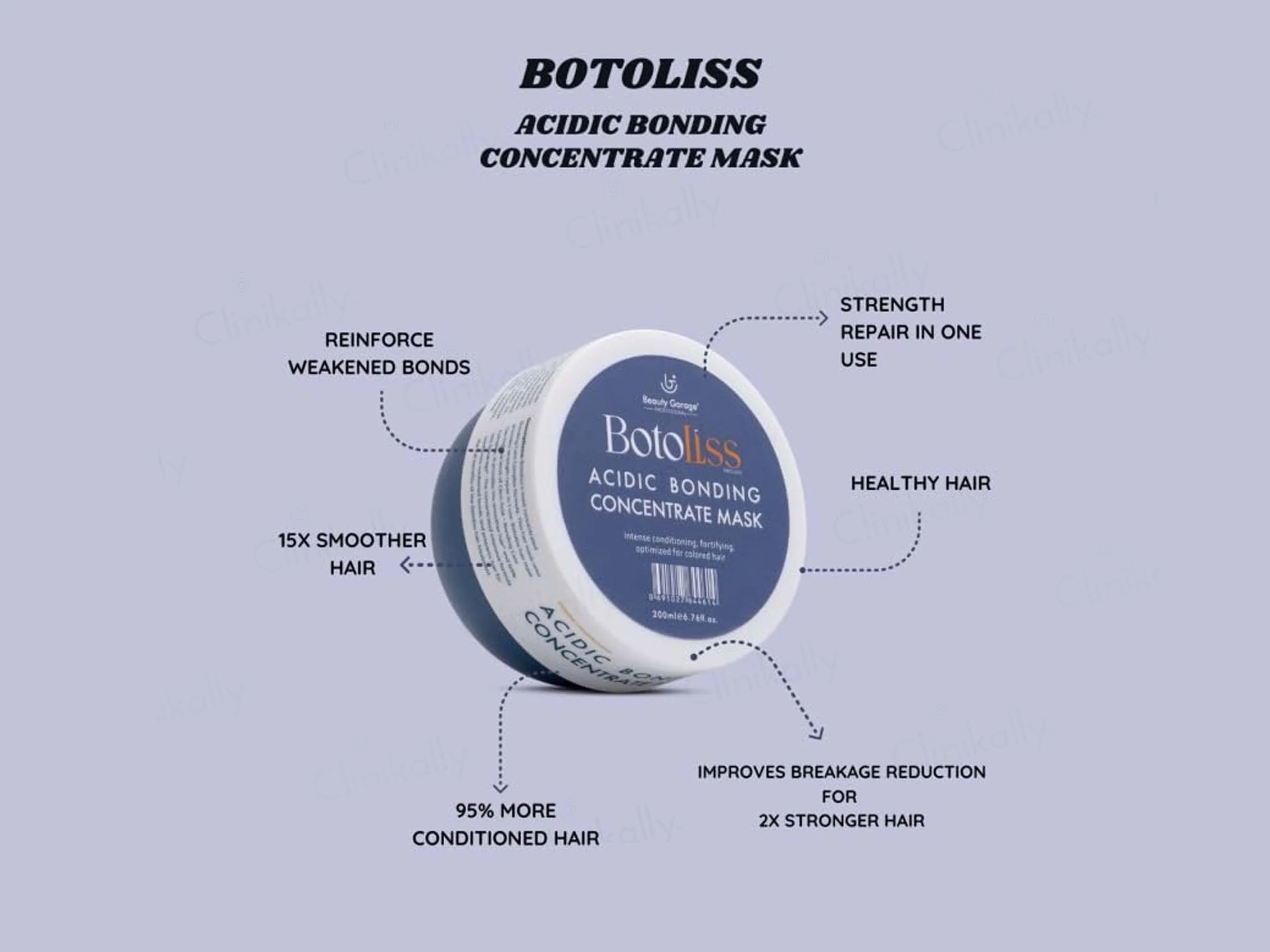 Beauty Garage Botoliss Pro 100 Acidic Bonding Concentrate Hair Mask - Image 3