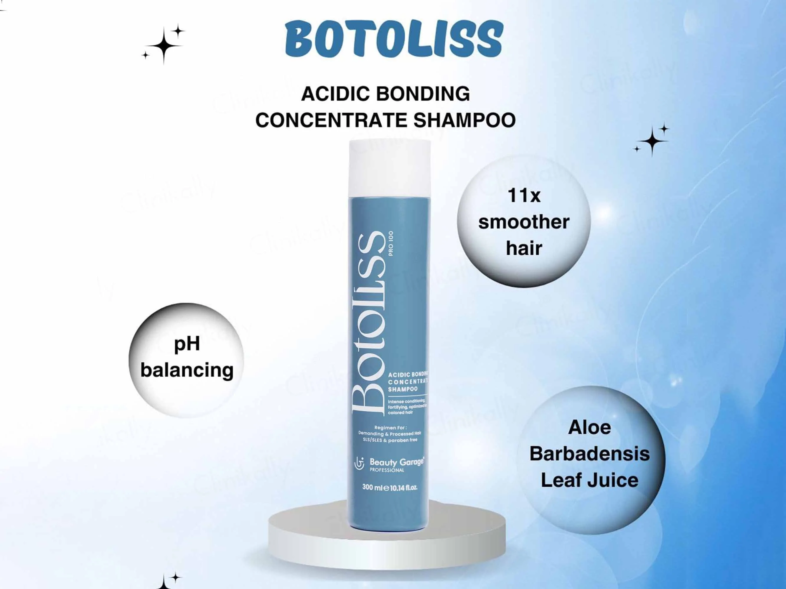 Beauty Garage Botoliss Pro 100 Acidic Bonding Concentrate Shampoo - Image 3