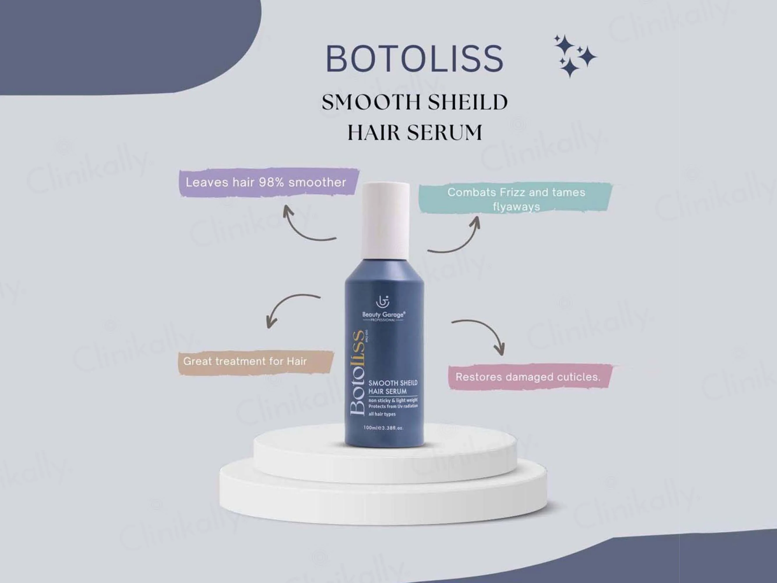 Beauty Garage Botoliss Smooth Shield Hair Serum - Image 7
