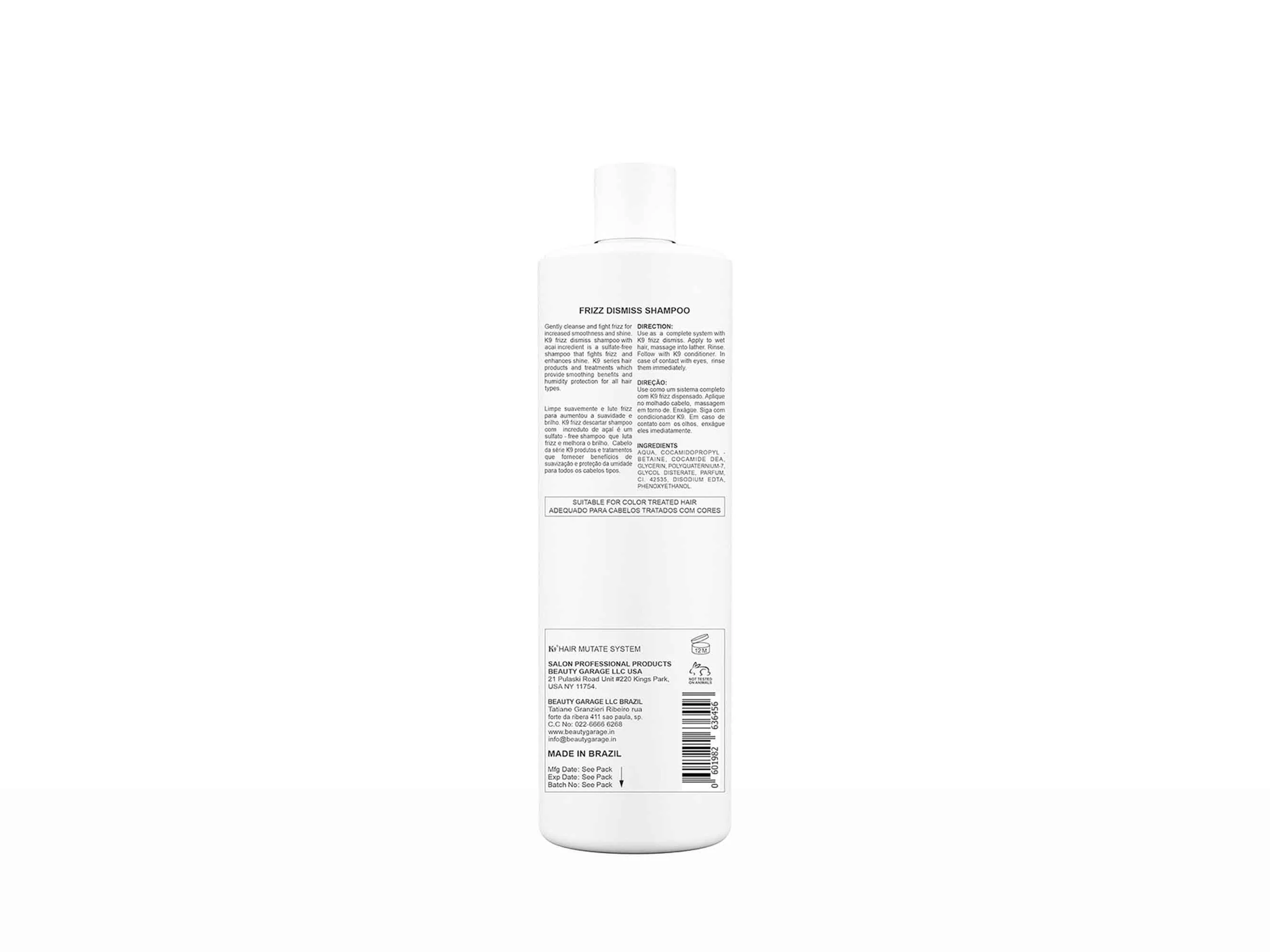 Beauty Garage K9 Frizz Dismiss Shampoo - Image 8