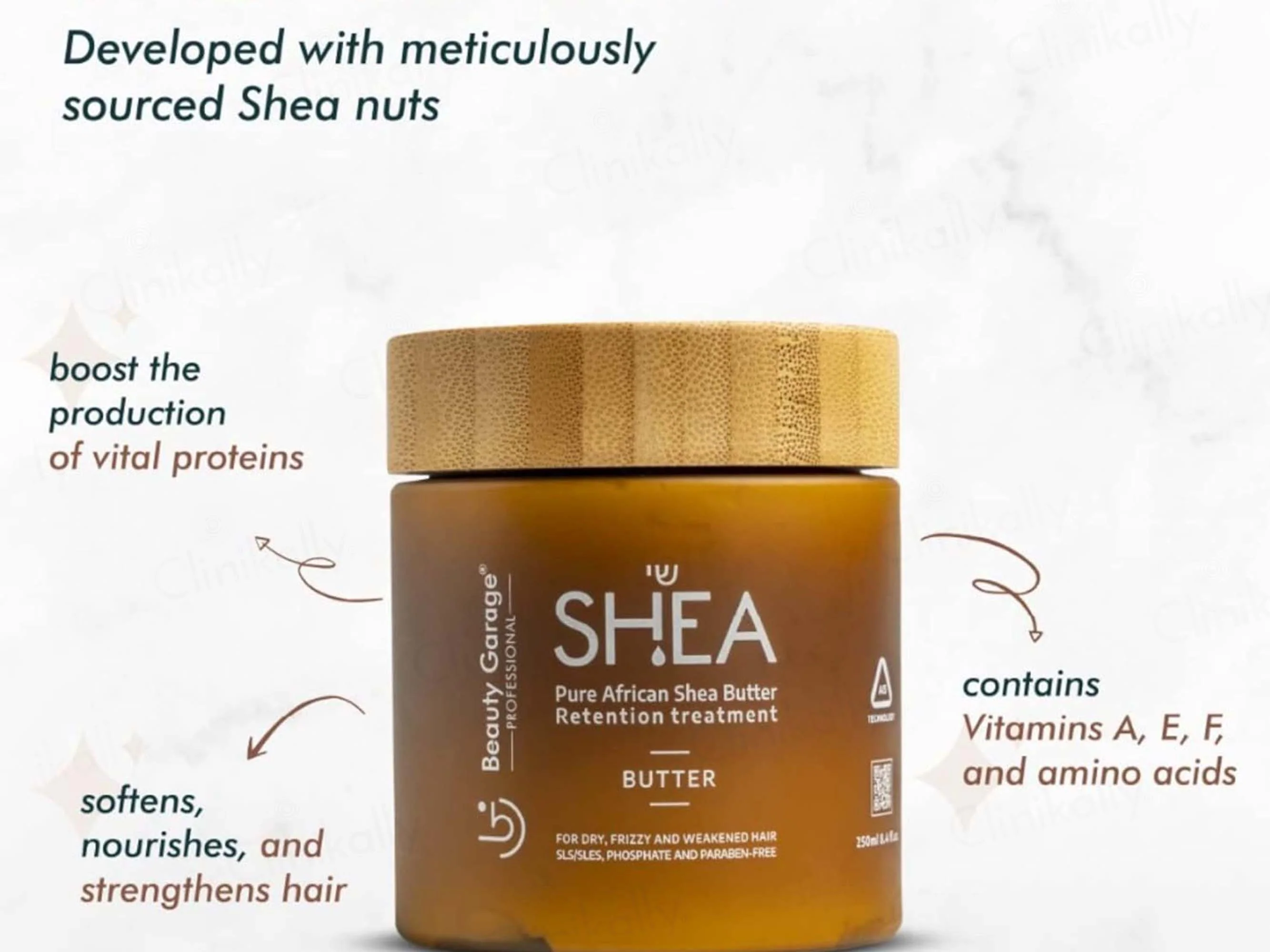 Beauty Garage Pure African Shea Butter Retention Treatment Butter - Image 3