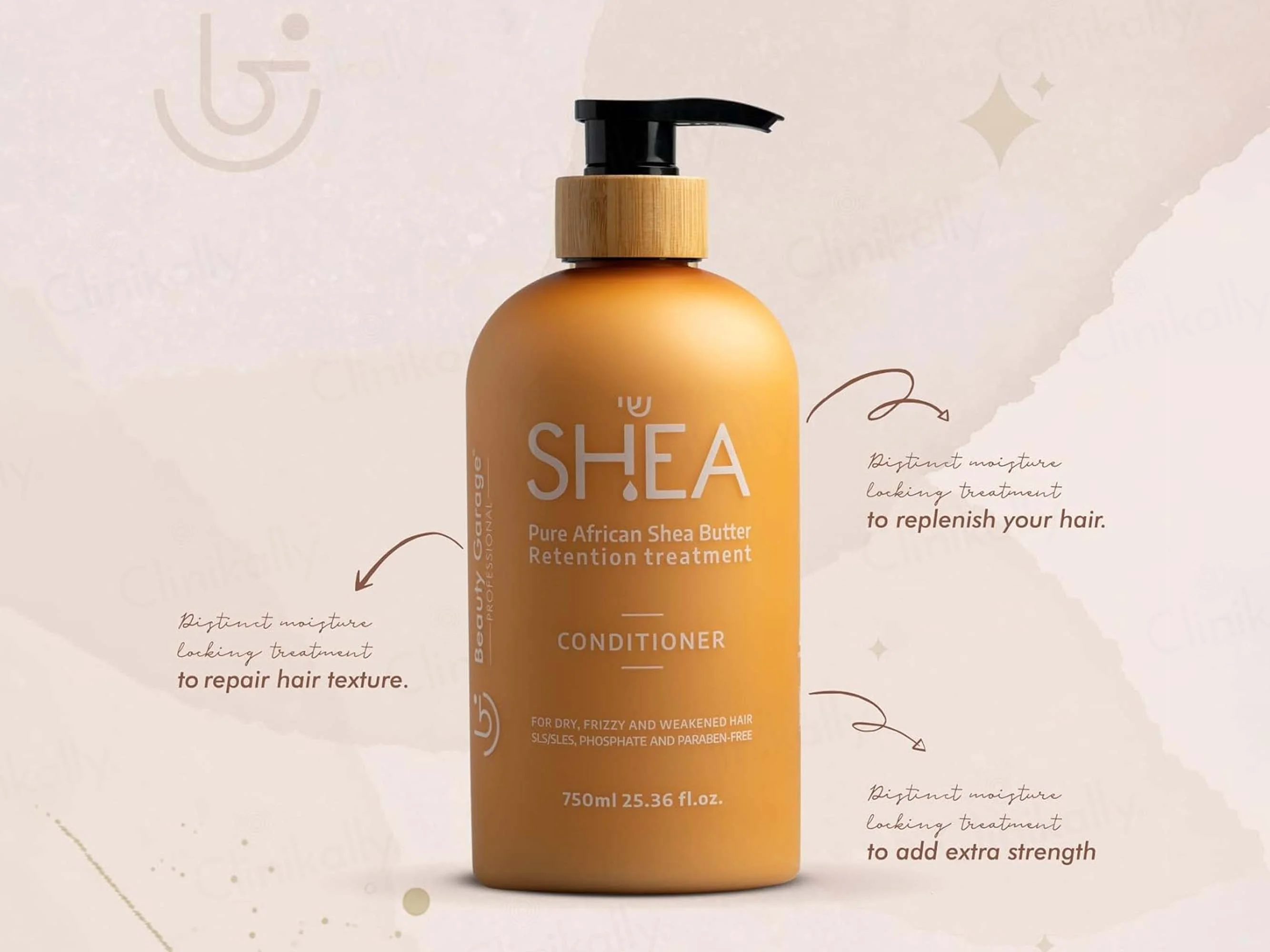 Beauty Garage Pure African Shea Butter Retention Treatment Conditioner - Image 7