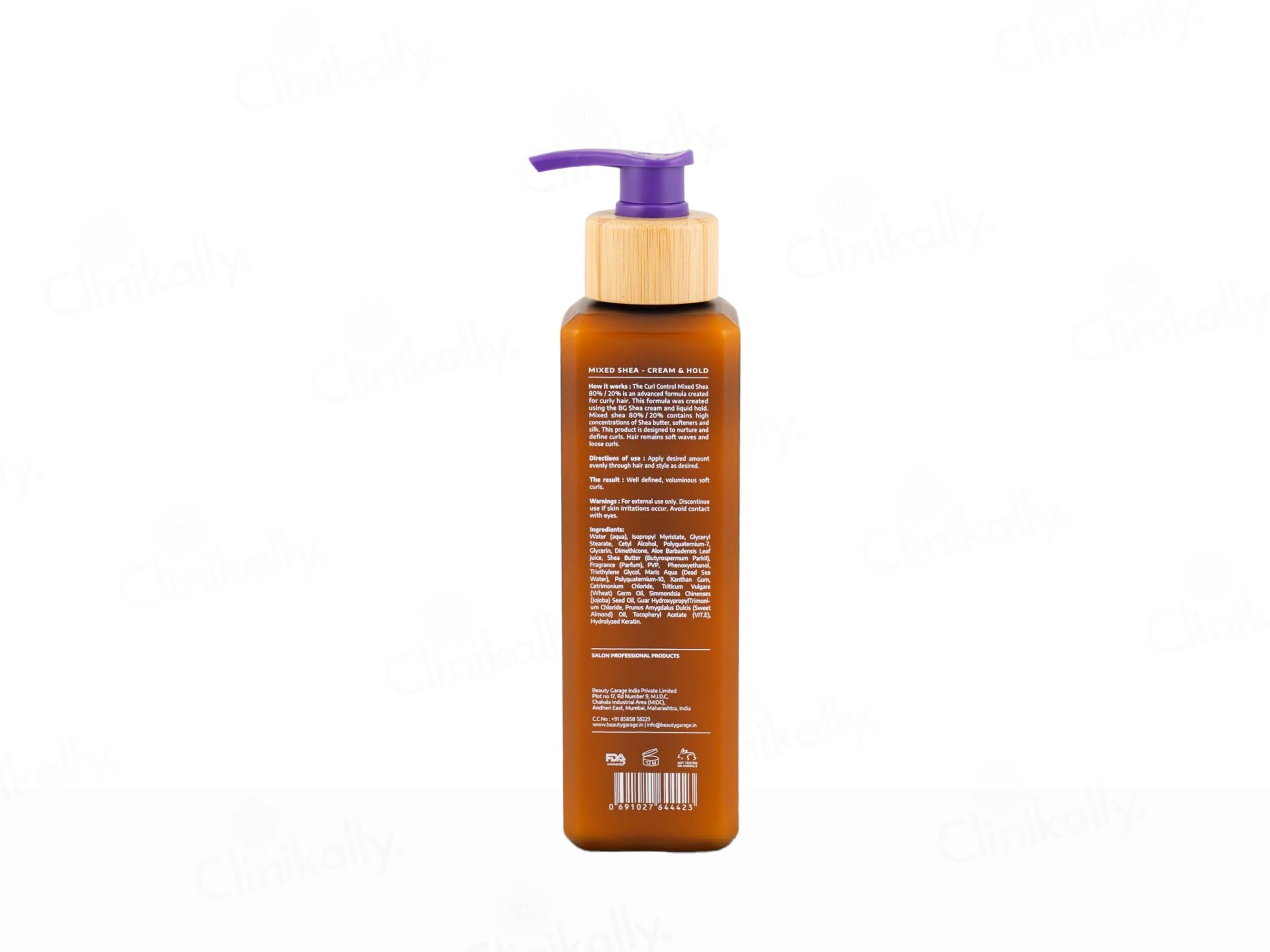 Beauty Garage Pure African Shea Butter Retention Treatment Curl Control Leave-In Moisturizer (80/20) - Image 4