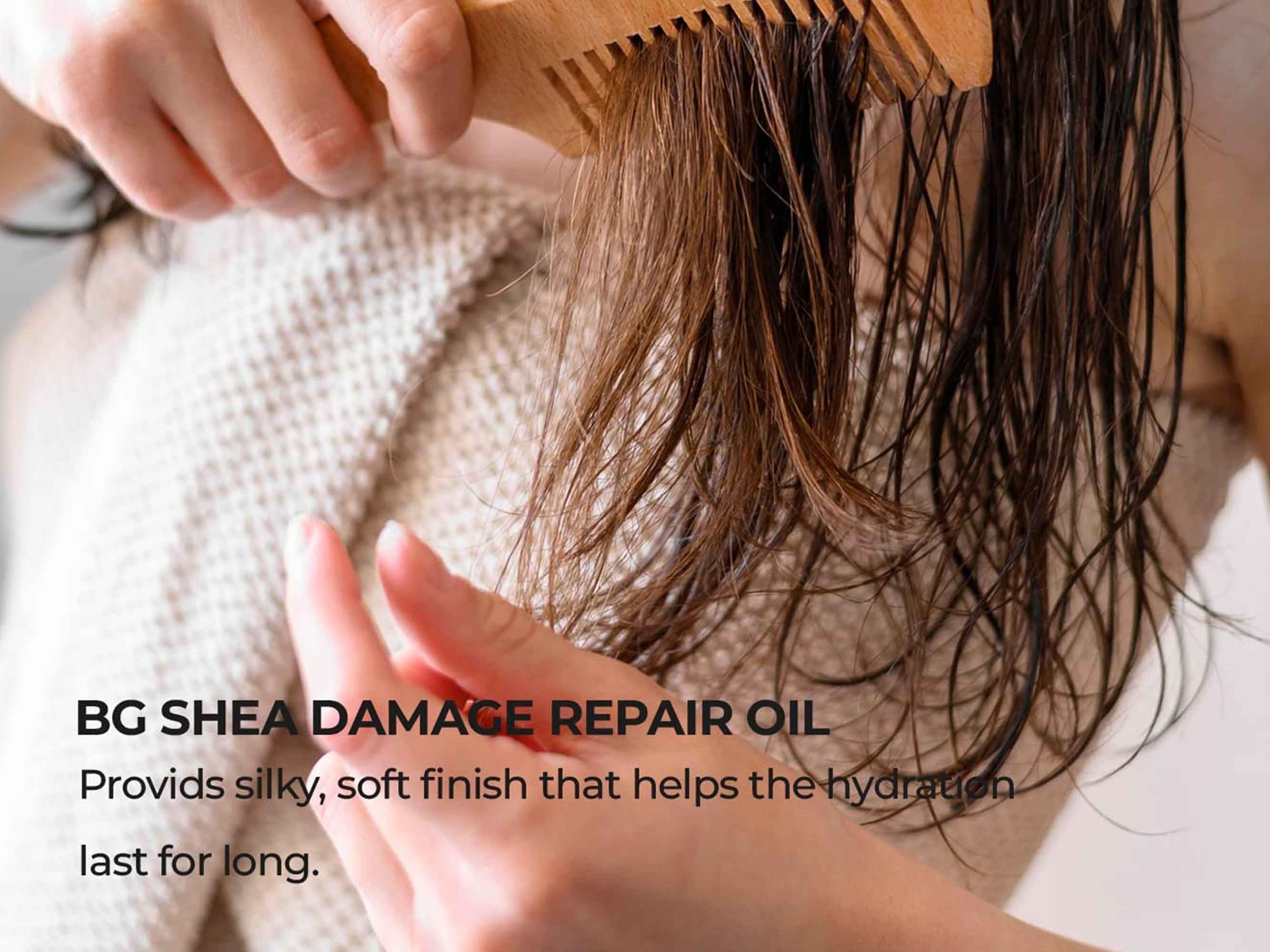 Beauty Garage Pure African Shea Butter Retention Treatment Hair Oil - Image 5