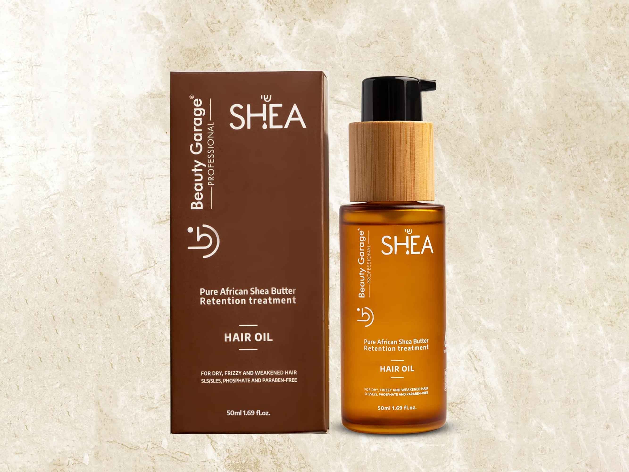Beauty Garage Pure African Shea Butter Retention Treatment Hair Oil - Image 7