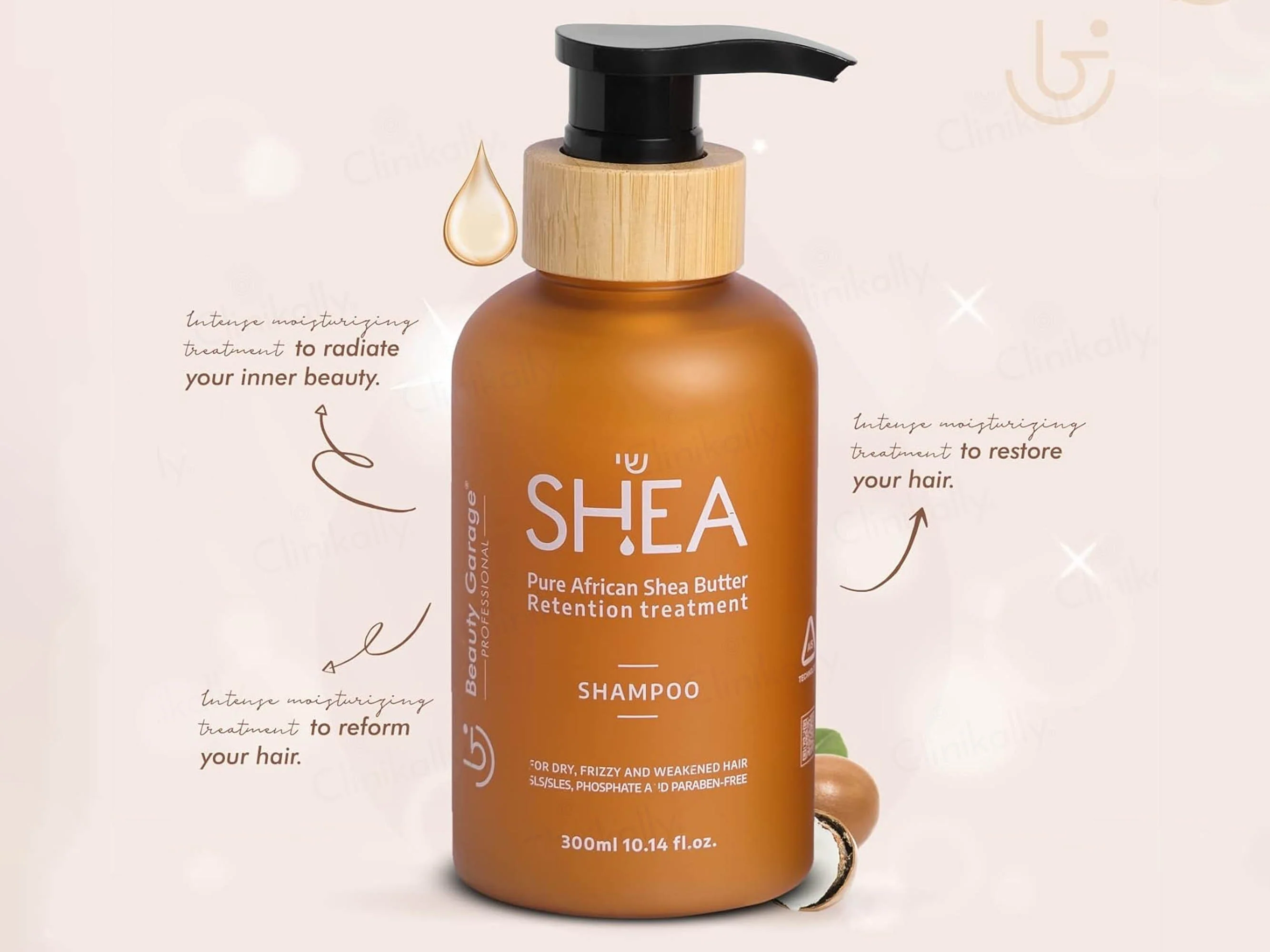 Beauty Garage Pure African Shea Butter Retention Treatment Shampoo + Conditioner - Image 4
