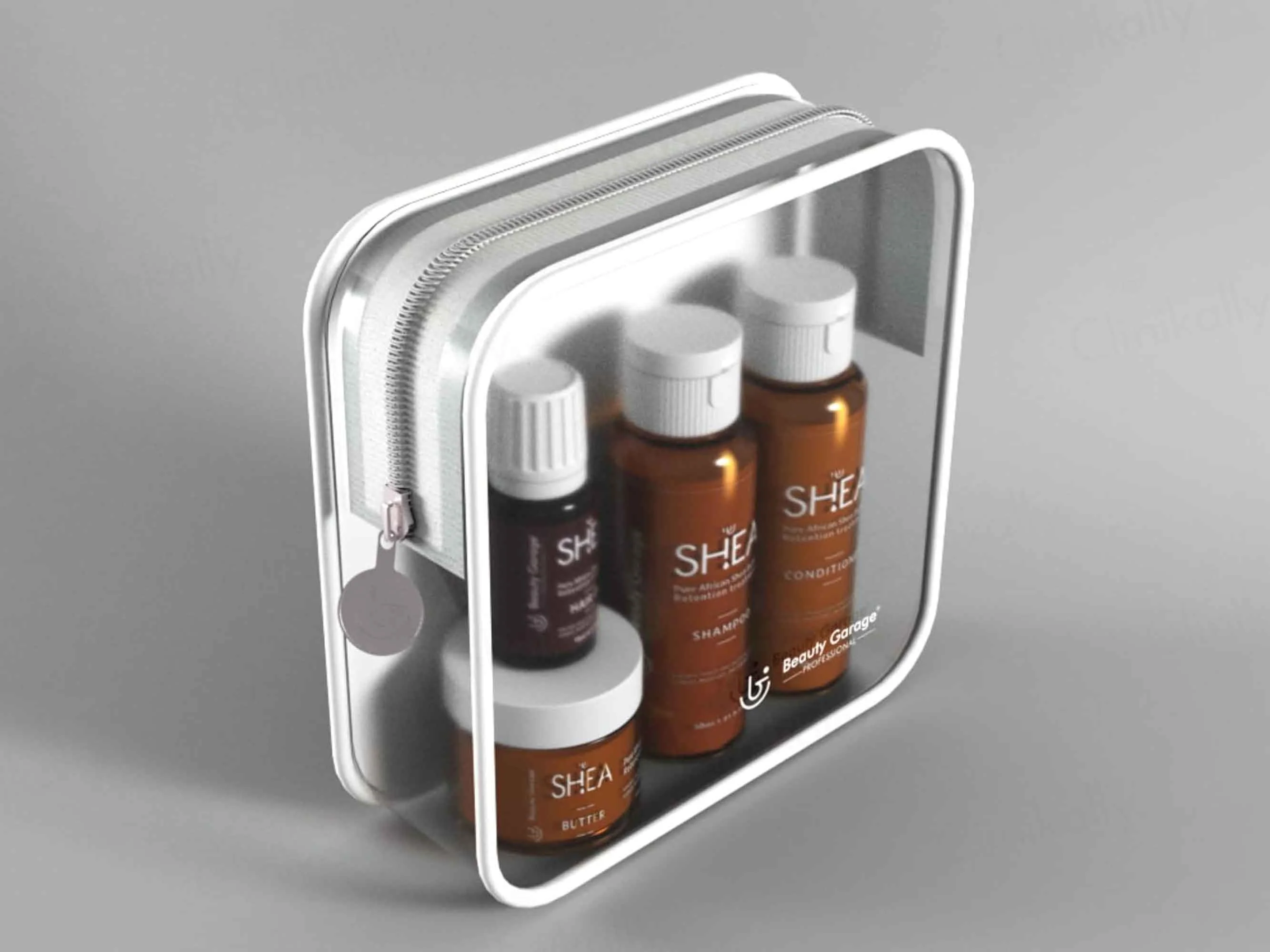 Beauty Garage Pure African Shea Butter Retention Treatment Travel Kit - Image 2