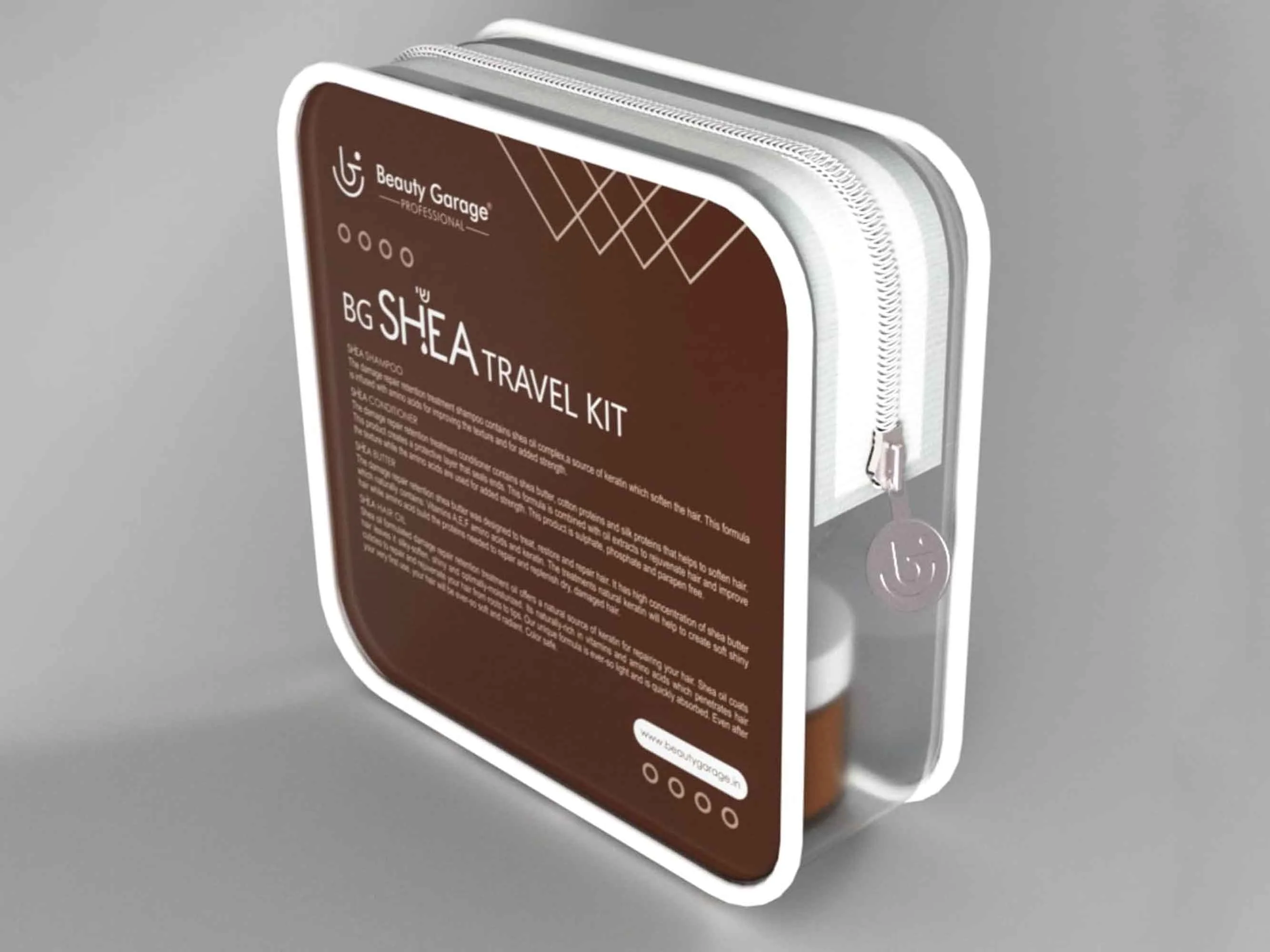 Beauty Garage Pure African Shea Butter Retention Treatment Travel Kit - Image 4