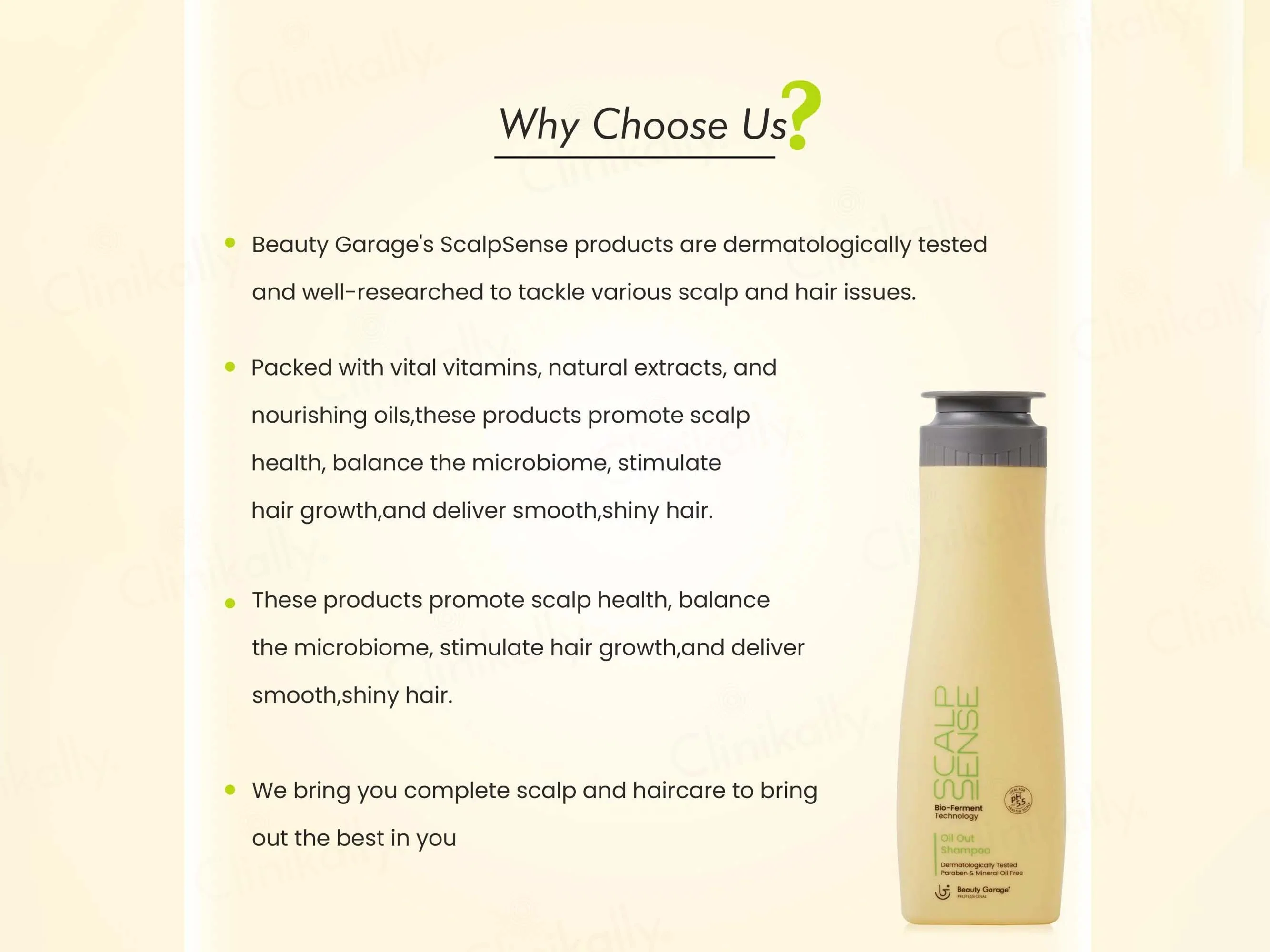 Beauty Garage Scalp Sense Oil Out Shampoo - Image 3