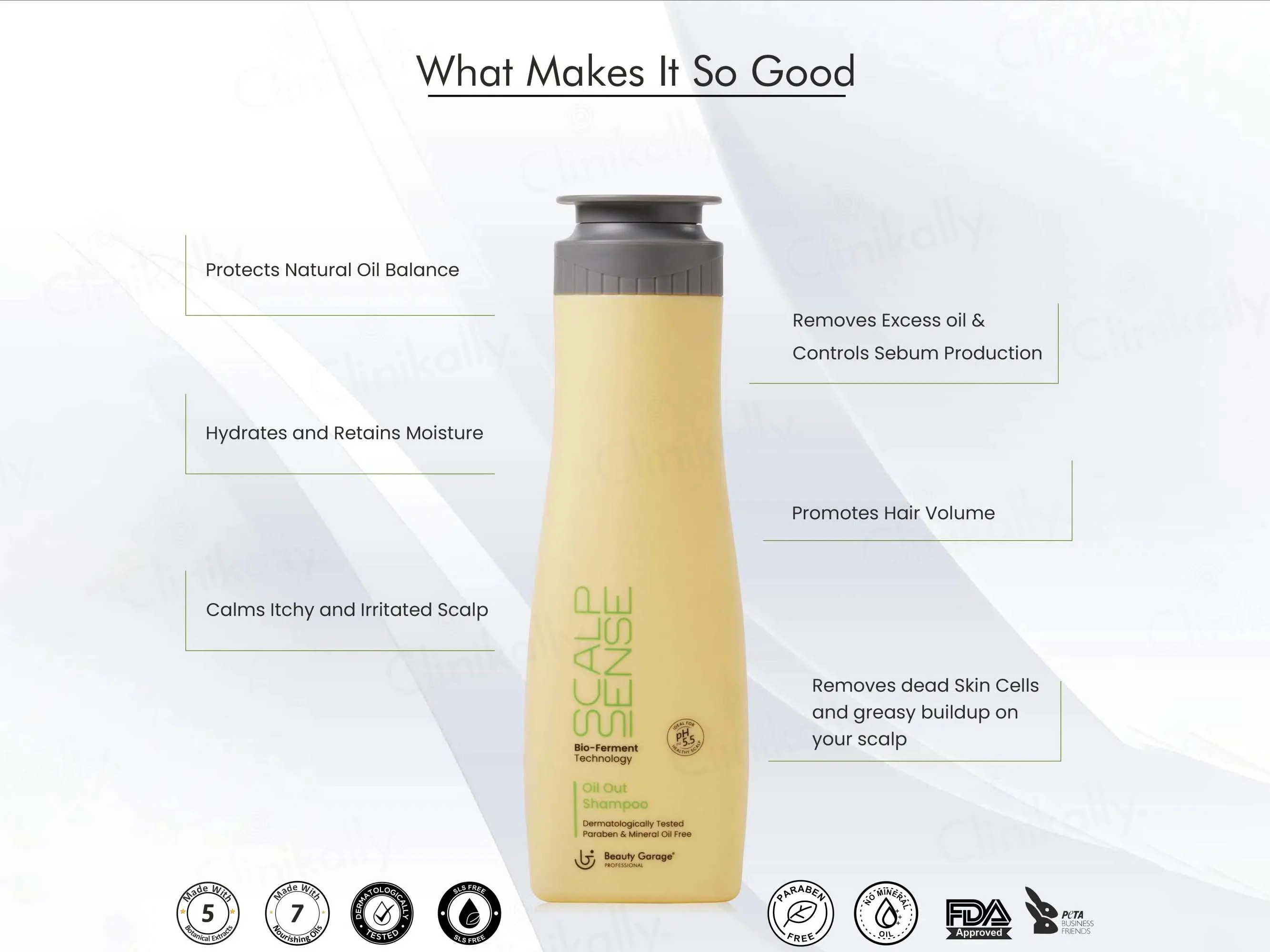 Beauty Garage Scalp Sense Oil Out Shampoo - Image 4