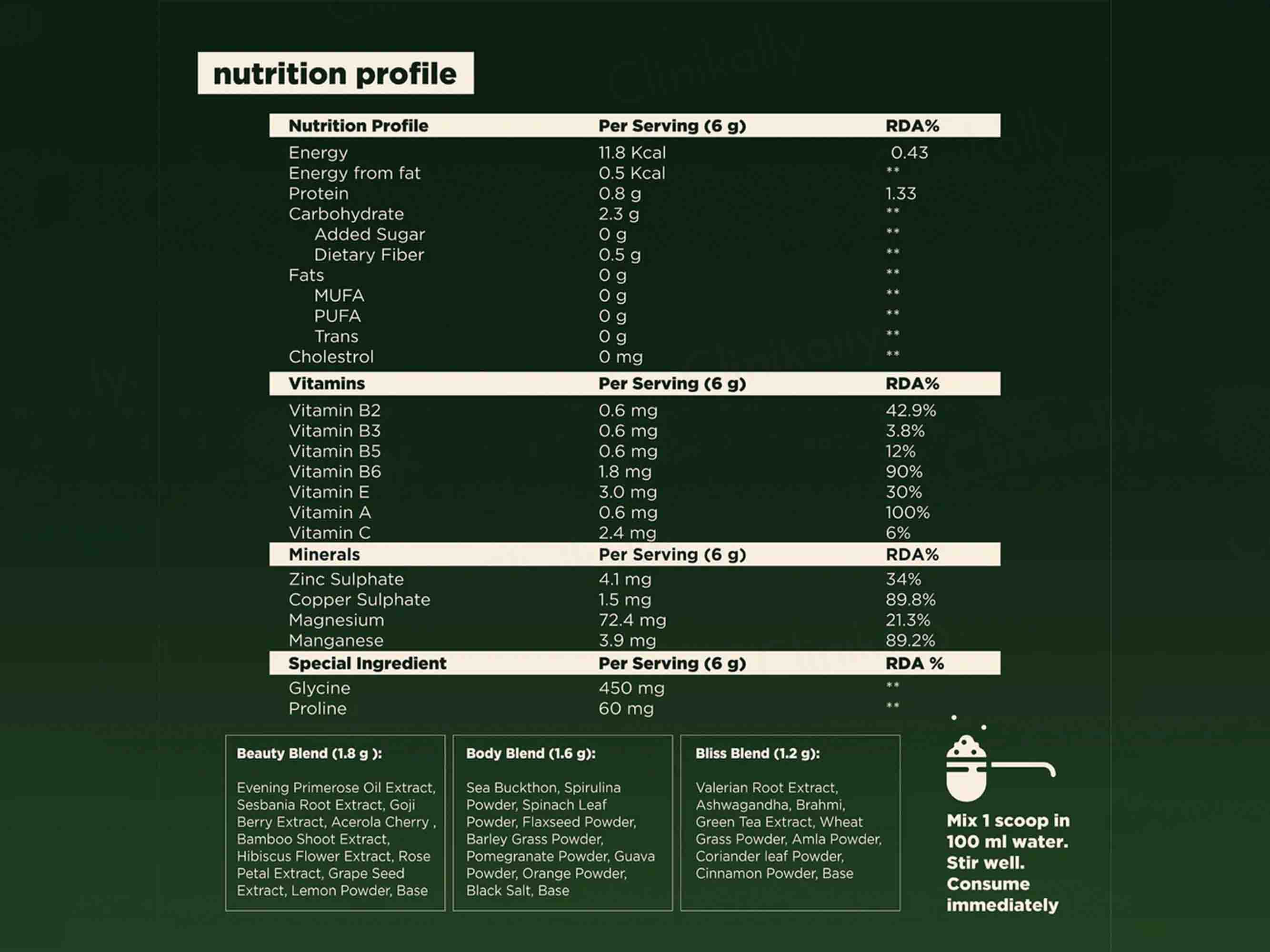 Beautywise Vegan Collagen Builder Powder - Image 3