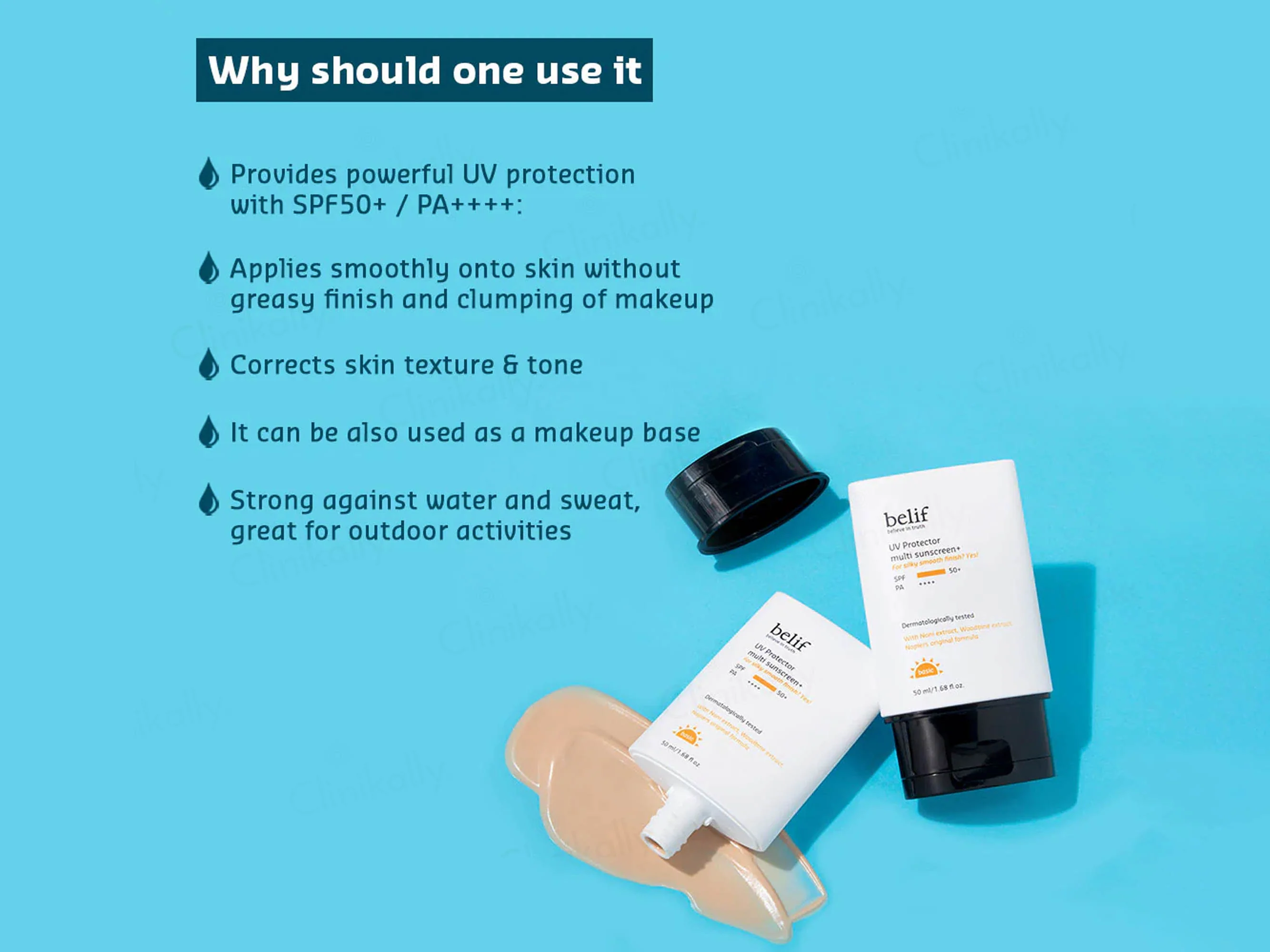 Belif UV Protector Multi Sunscreen SPF 50+ PA++++ - Image 5