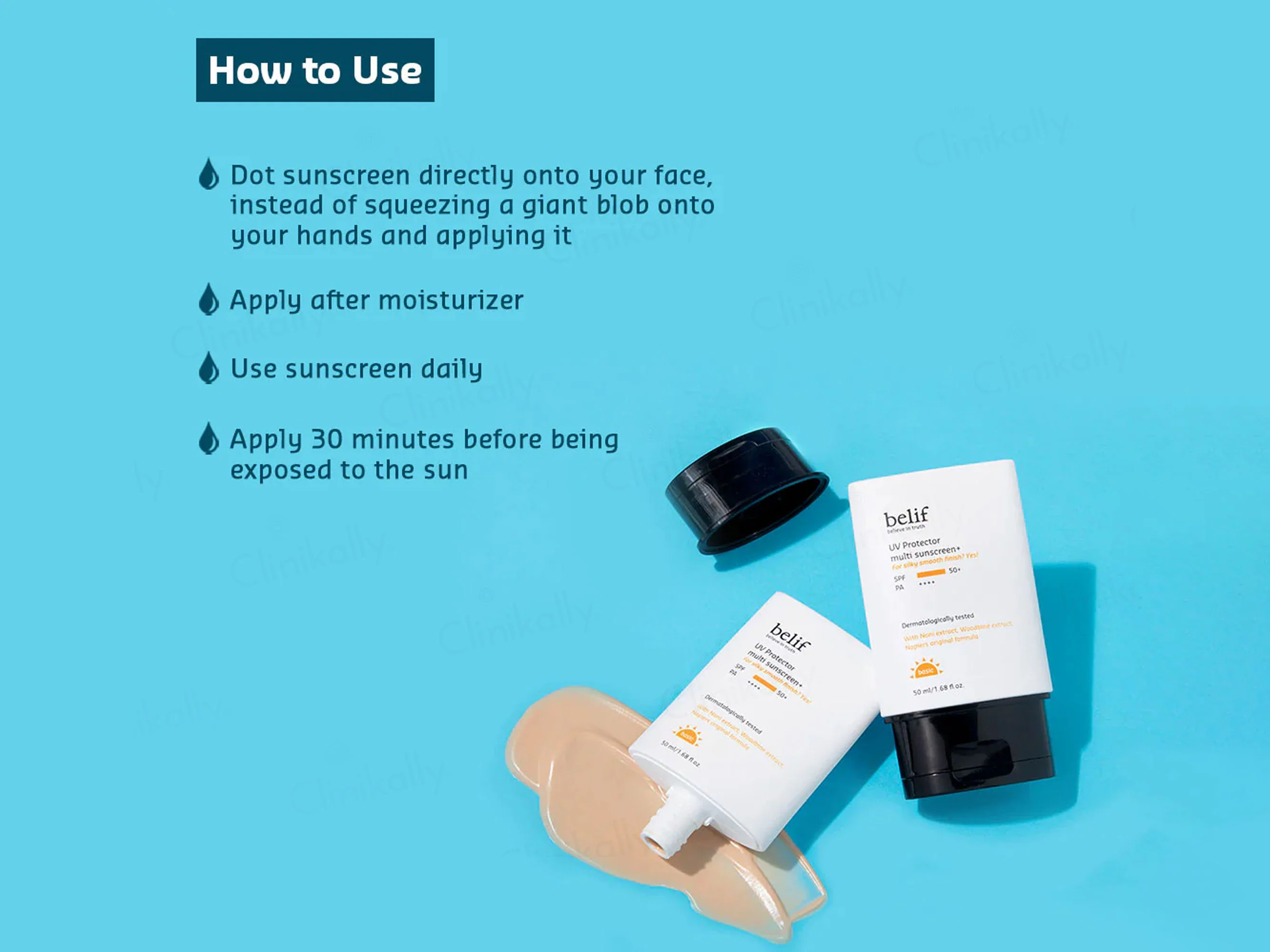 Belif UV Protector Multi Sunscreen SPF 50+ PA++++ - Image 6