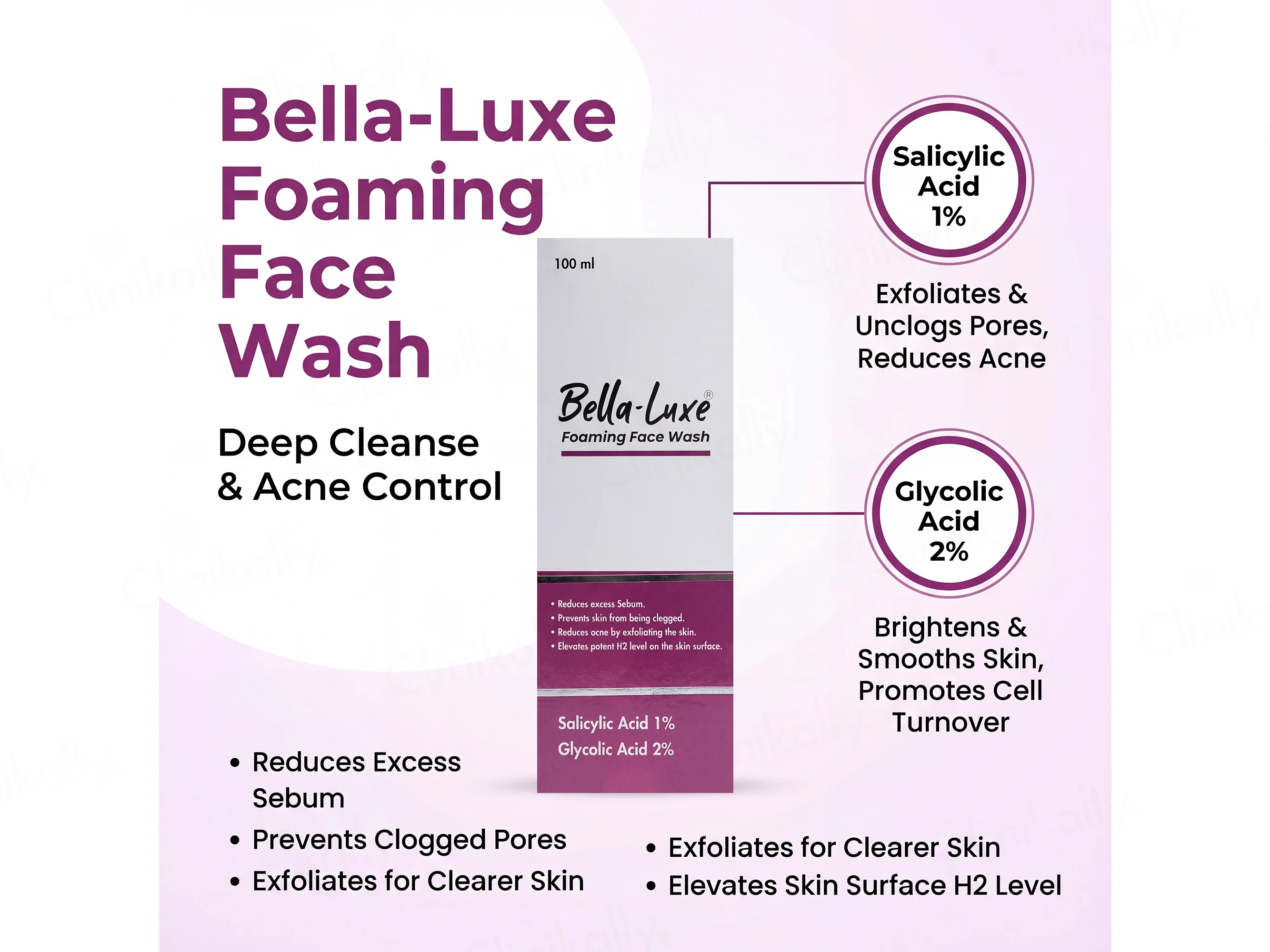 Bella-Luxe Foaming Face Wash - Image 2