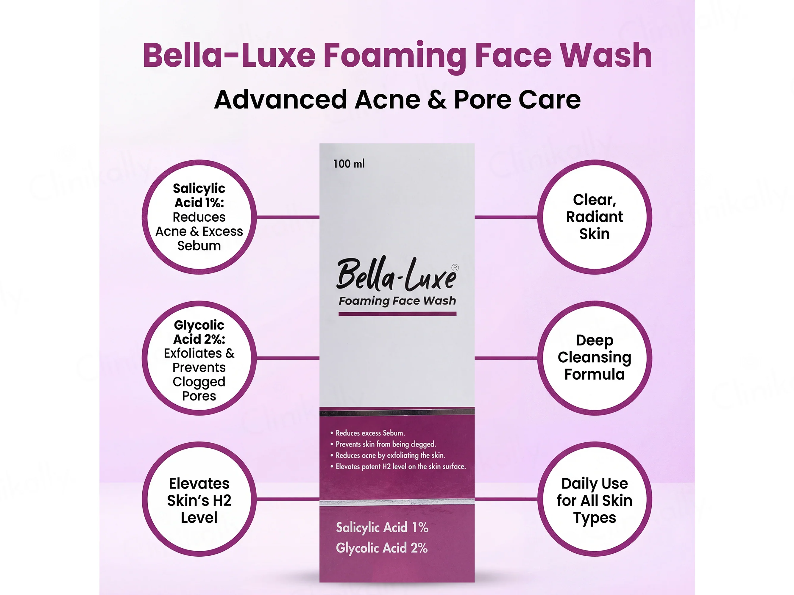Bella-Luxe Foaming Face Wash - Image 3