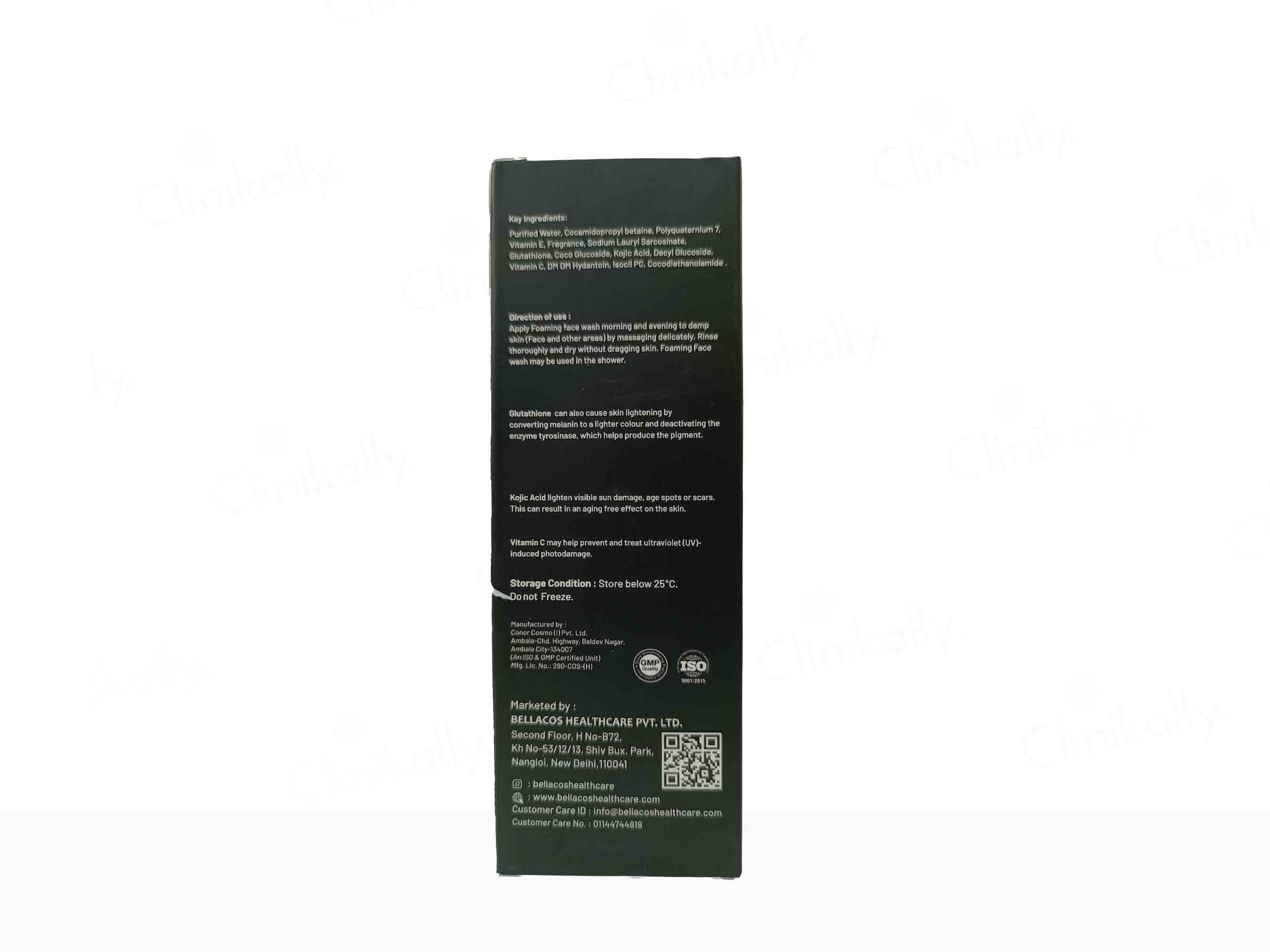 Bellacos Healthcare Glutathione Foaming Face Wash - Image 3