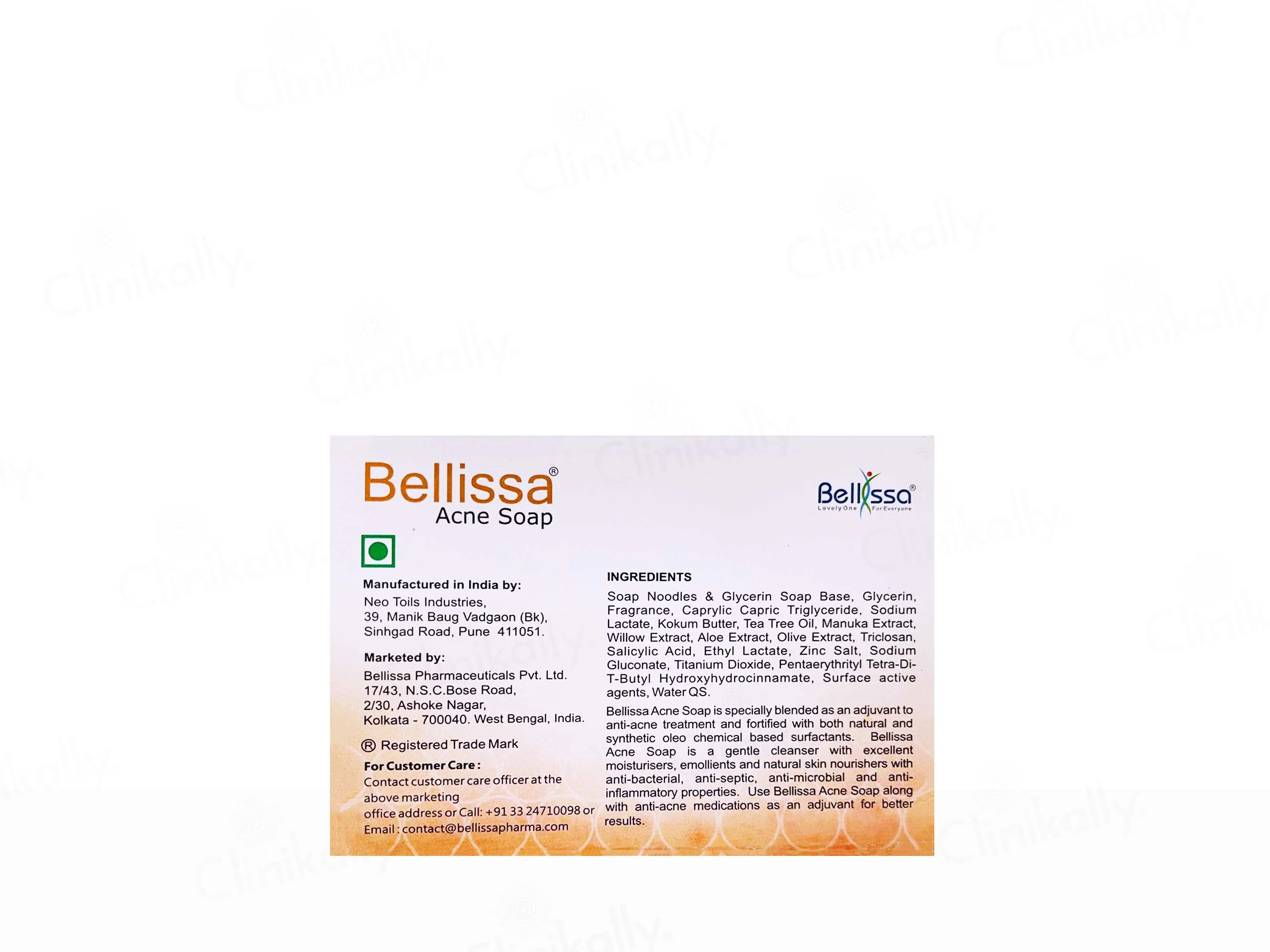 Bellissa Acne Soap - Image 3