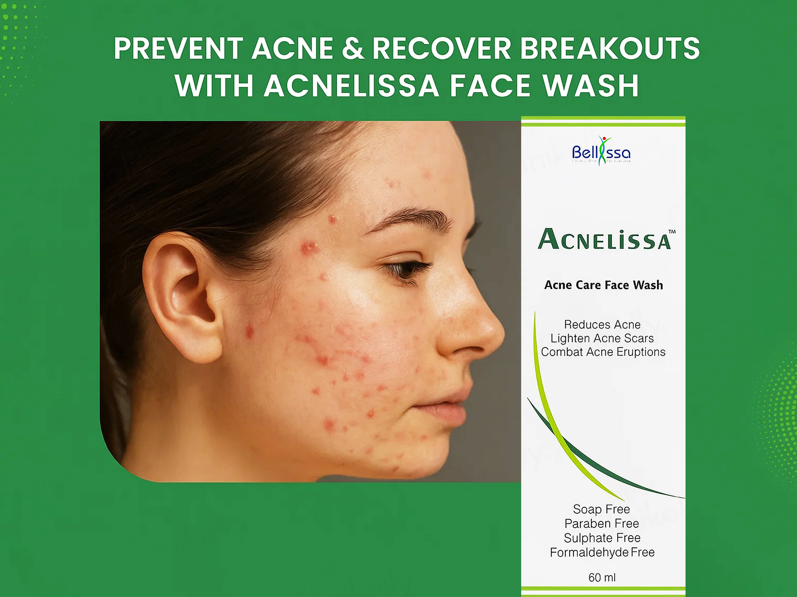 Bellissa Acnelissa Acne Care Face Wash - Image 3