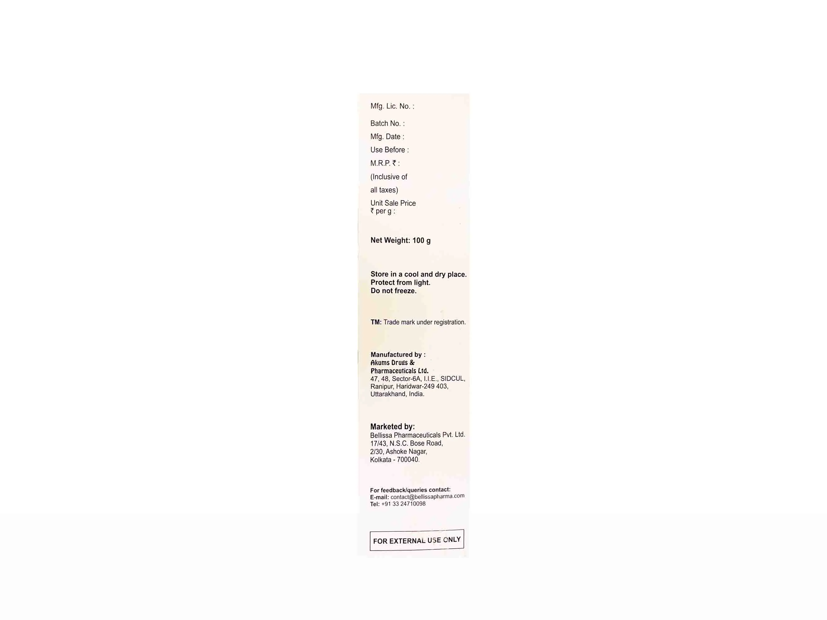 Bellissa Moisturising Lotion - Image 5