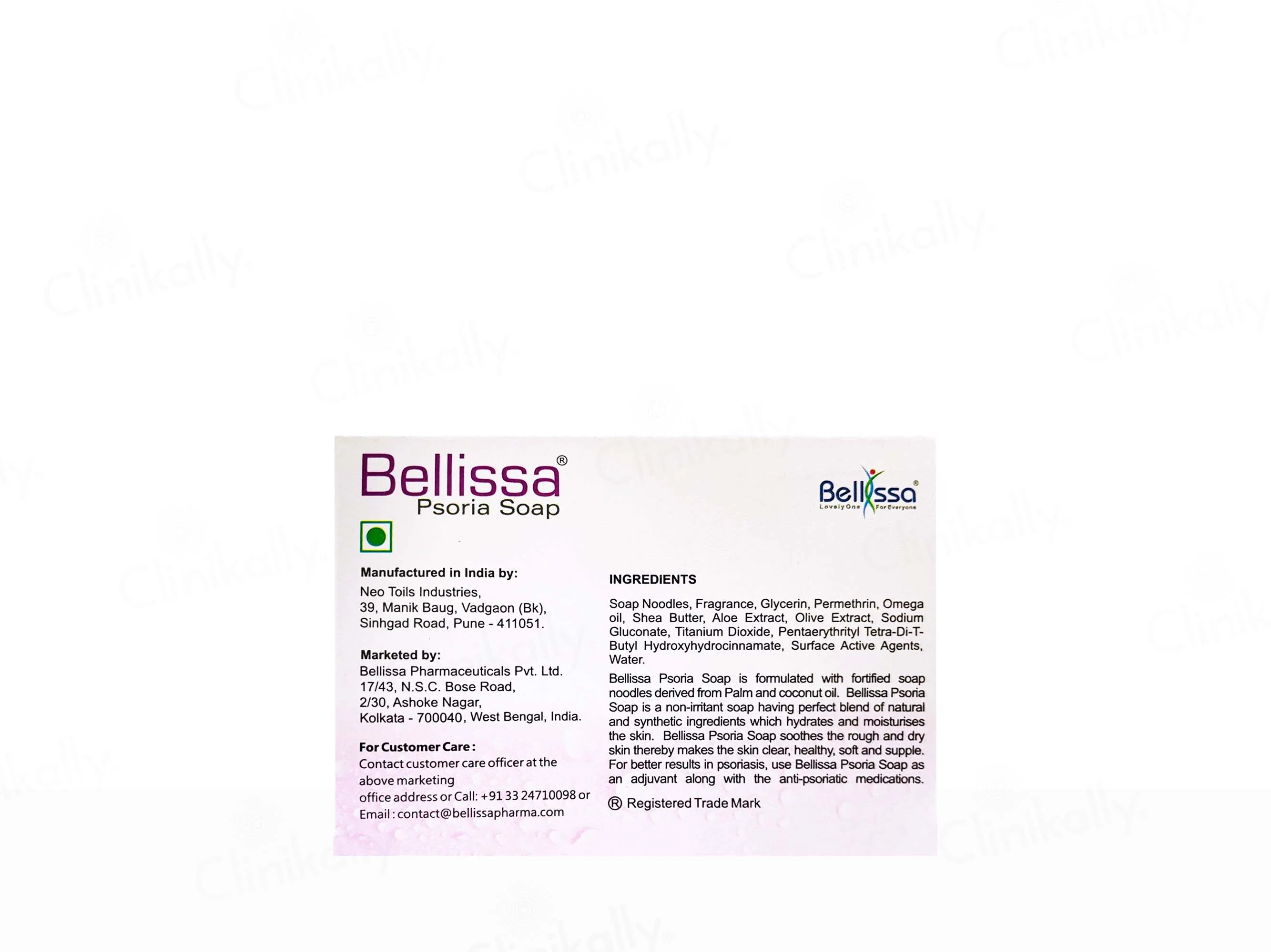 Bellissa Psoria Soap - Image 3