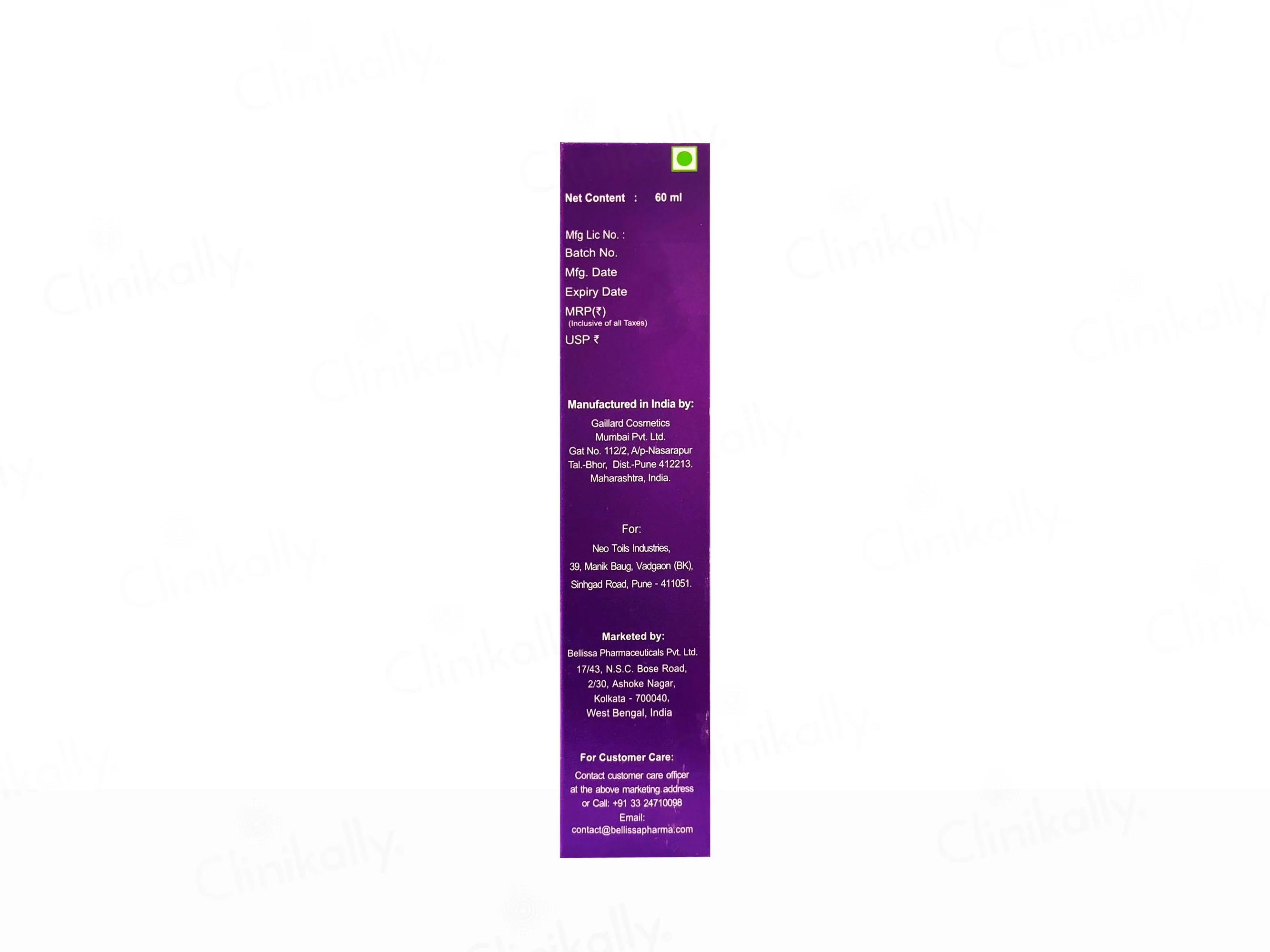 Belzole Dandruff Treatment Shampoo - Image 3