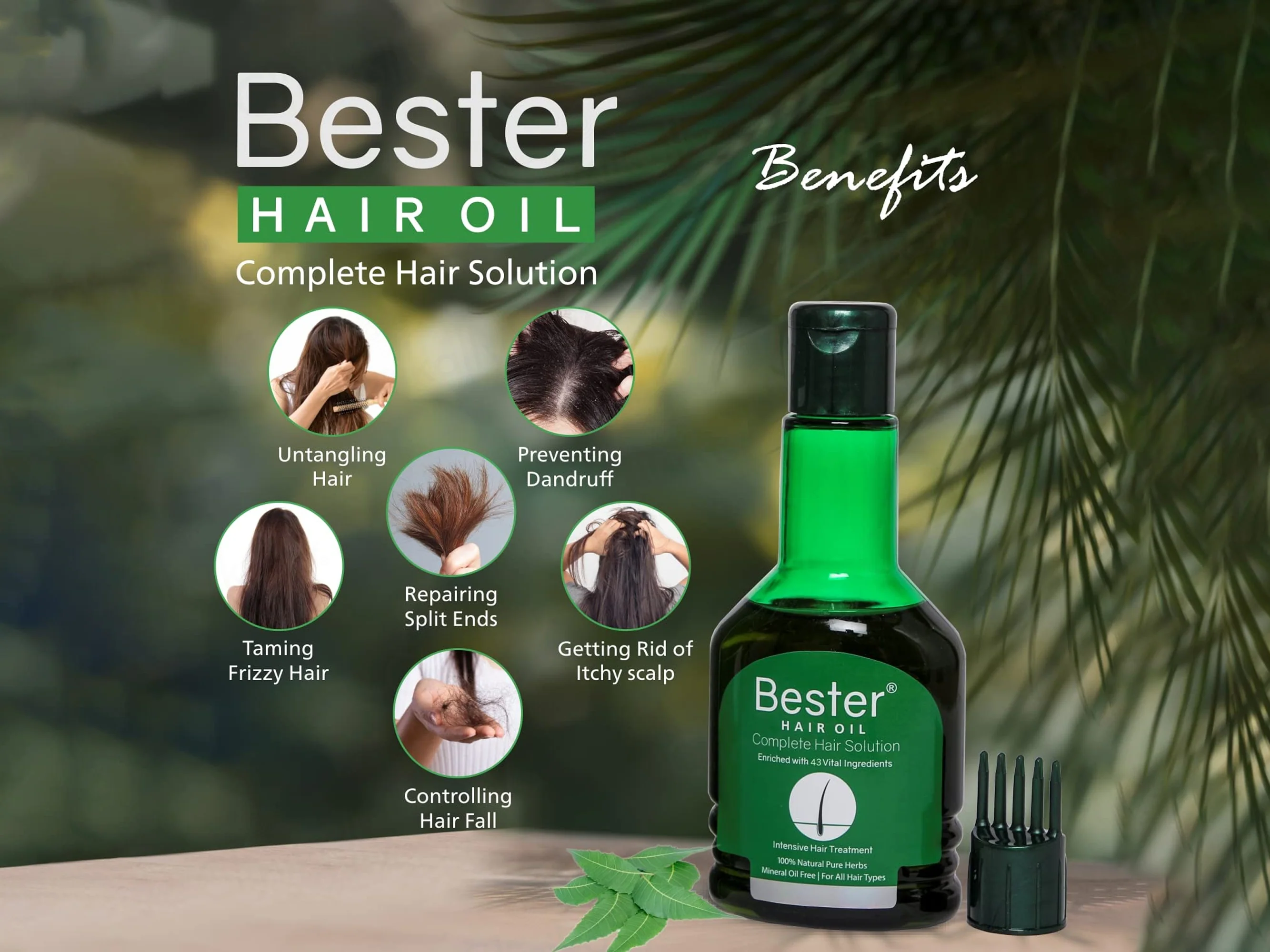 Bester Natural Herbal Hair Oil - Image 5