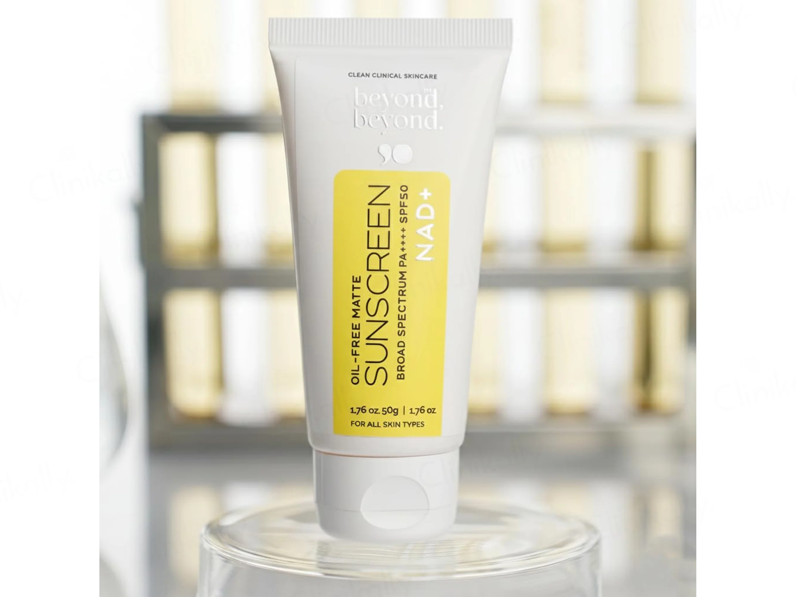 Beyond Beyond NAD+ Oil-Free Matte Sunscreen SPF 50 PA++++ - Image 10