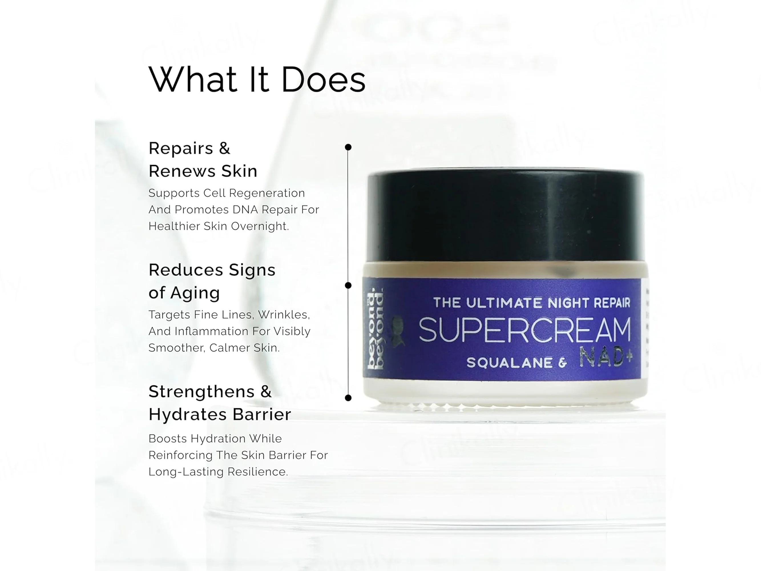 Beyond Beyond Squalane & NAD+ The Ultimate Night Repair Super Cream - Image 5