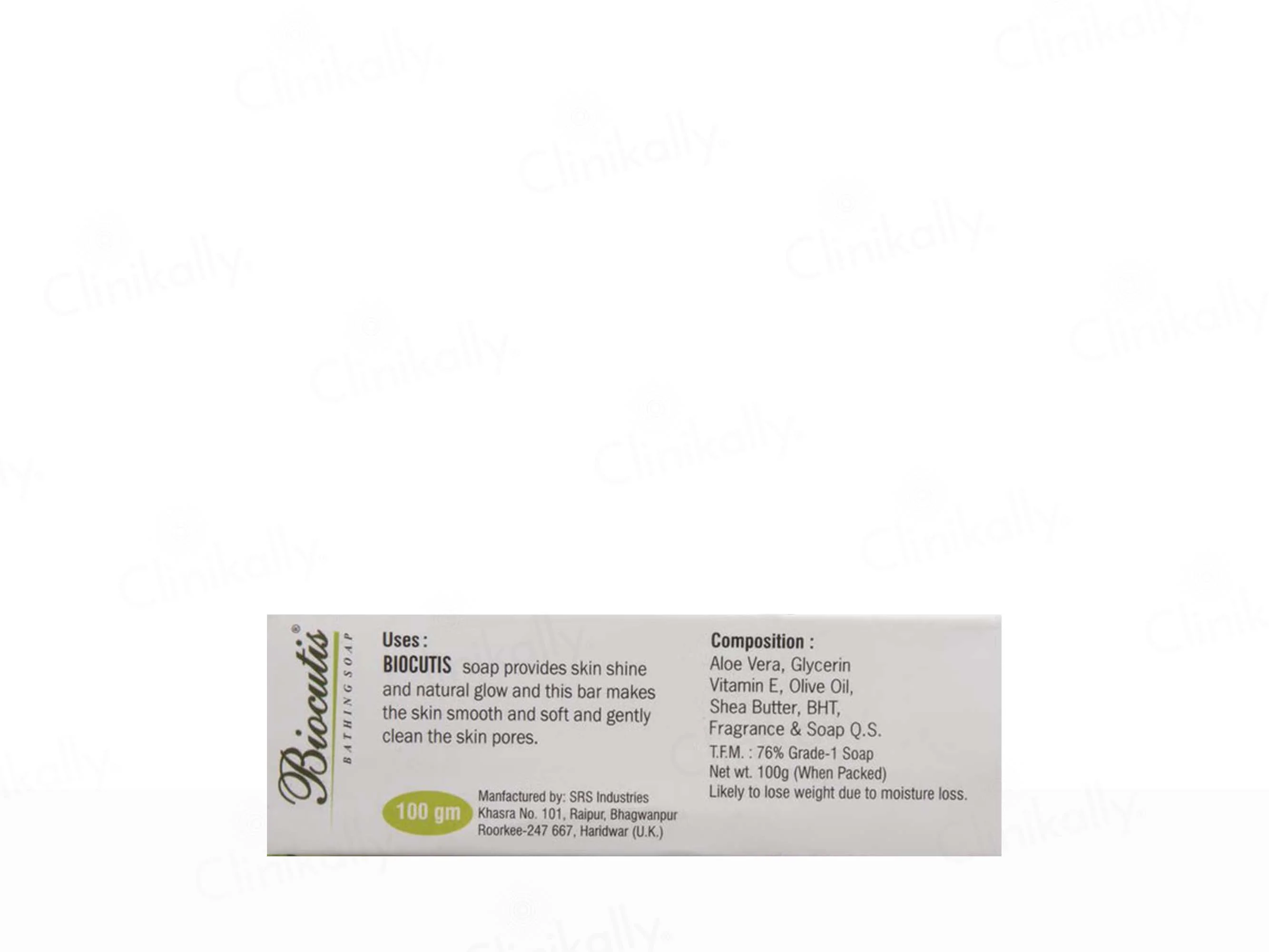 Biocutis Moisturising & Nourishing Bathing Soap - Image 3