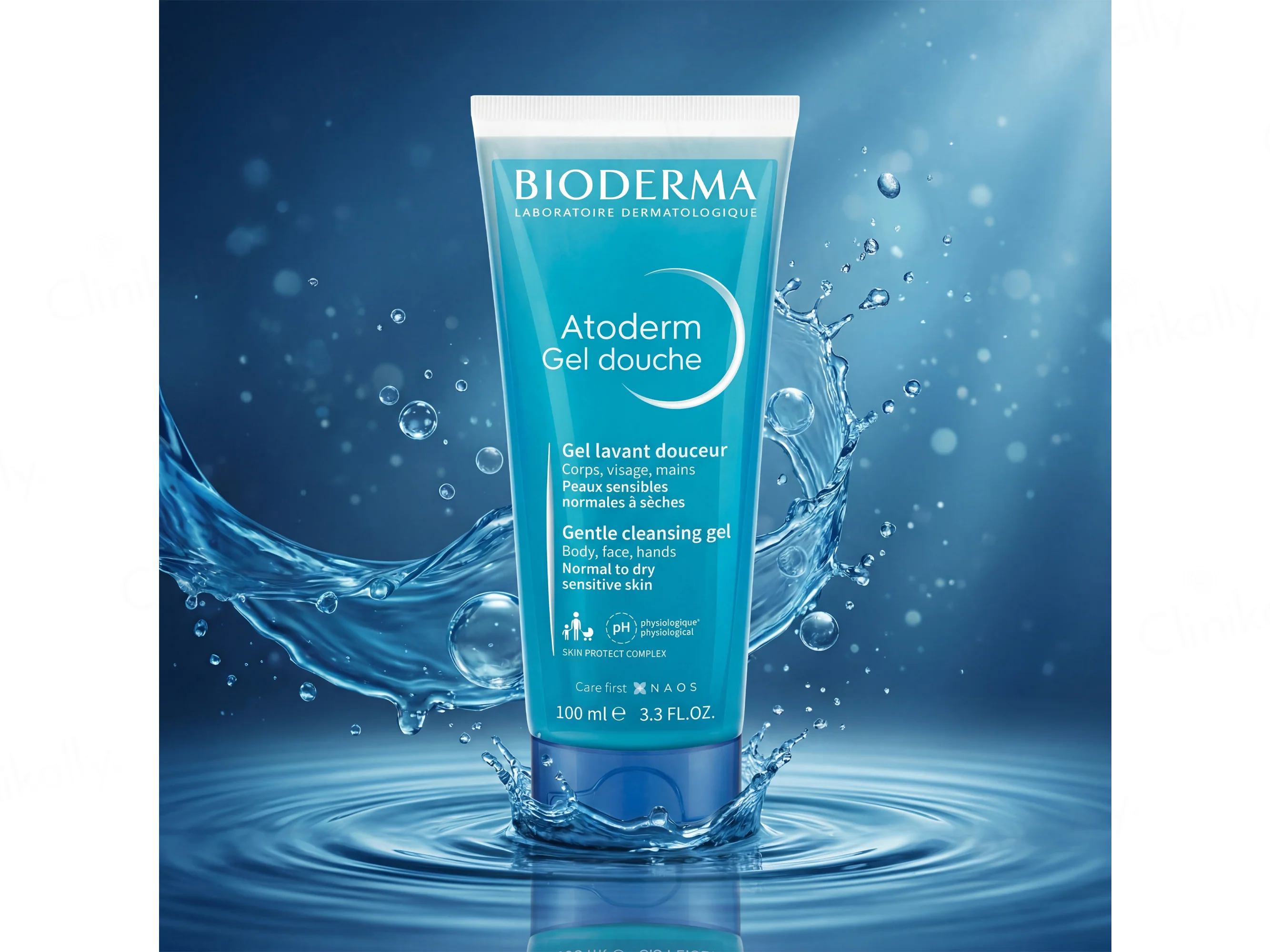 Bioderma Atoderm Gel Douche Gentle Cleansing Gel For Normal To Dry & Sensitive Skin - Image 3