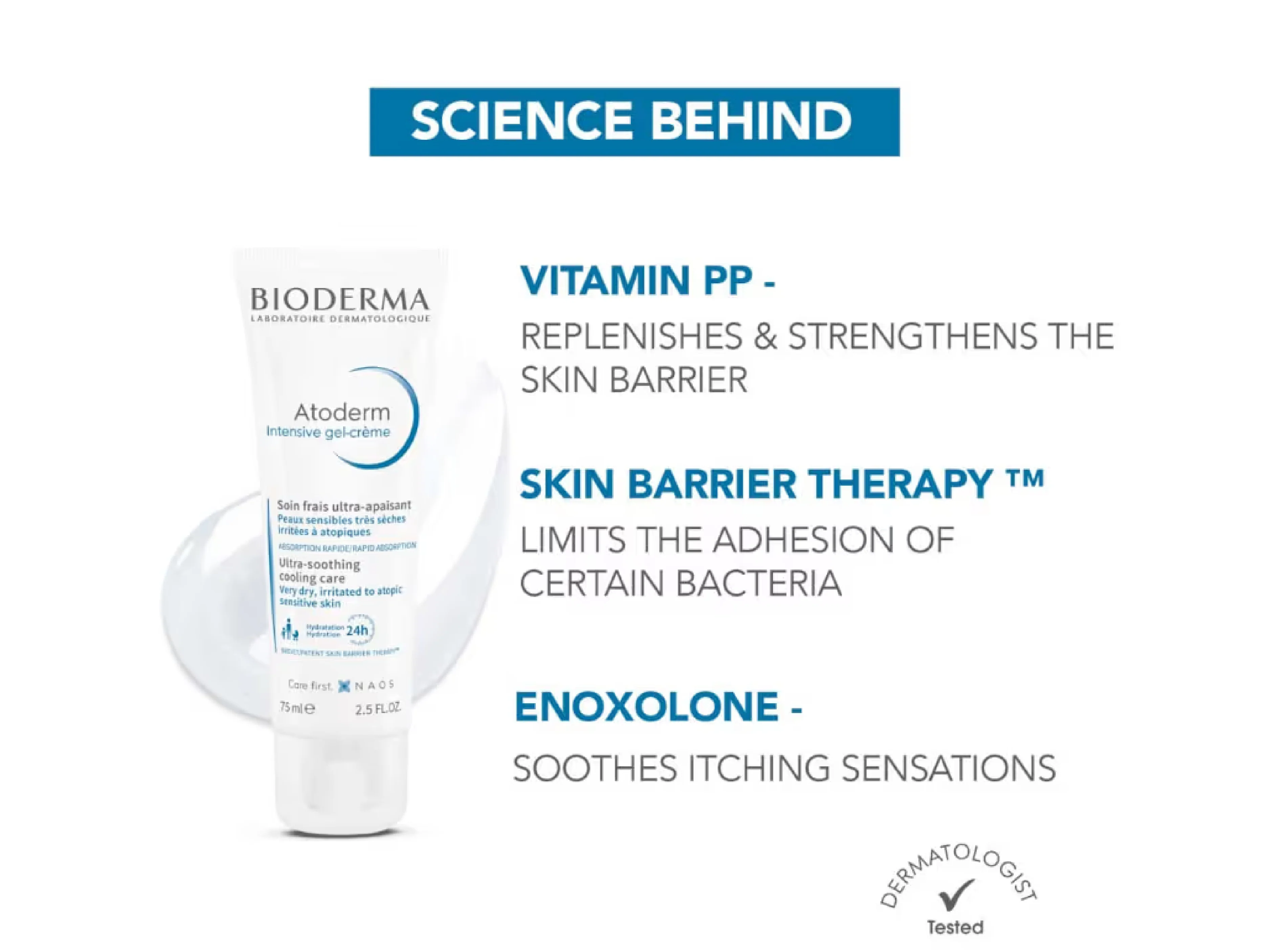 Bioderma Atoderm Intensive Gel-Creme Ultra-Soothing Cooling Care - Image 5