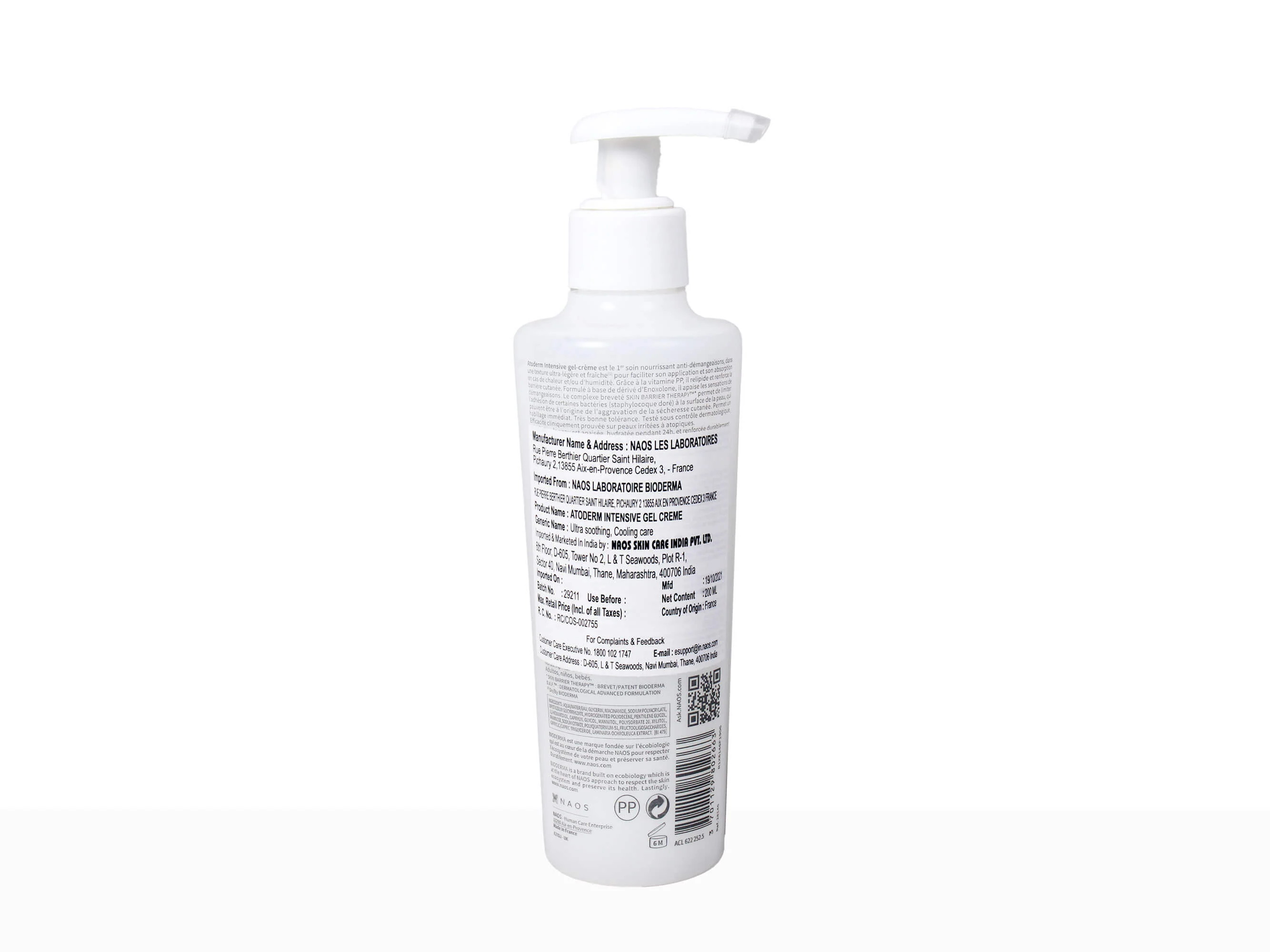 Bioderma Atoderm Intensive Gel-Creme Ultra-Soothing Cooling Care - Image 9